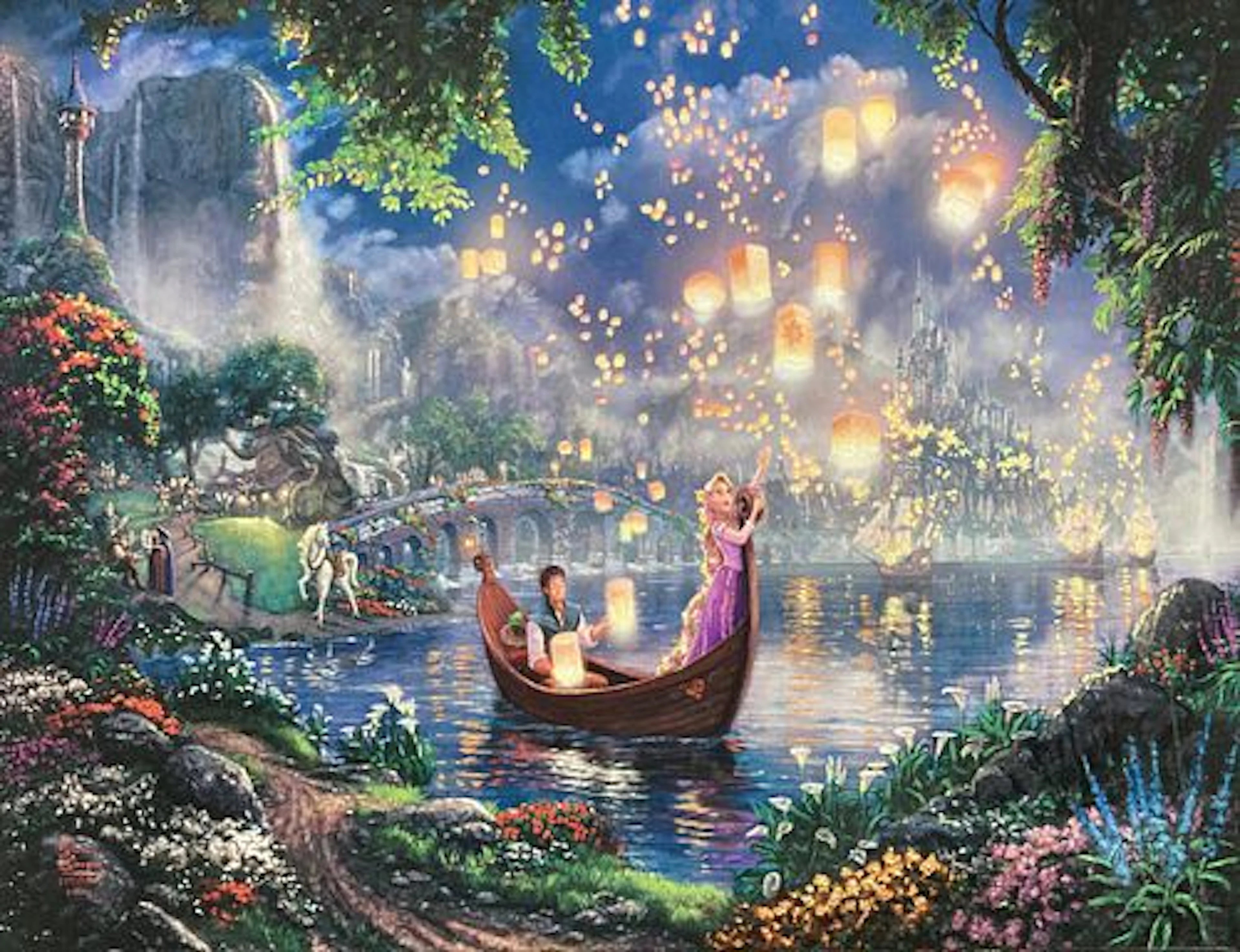 Thomas Kinkade Studios - Tangled
