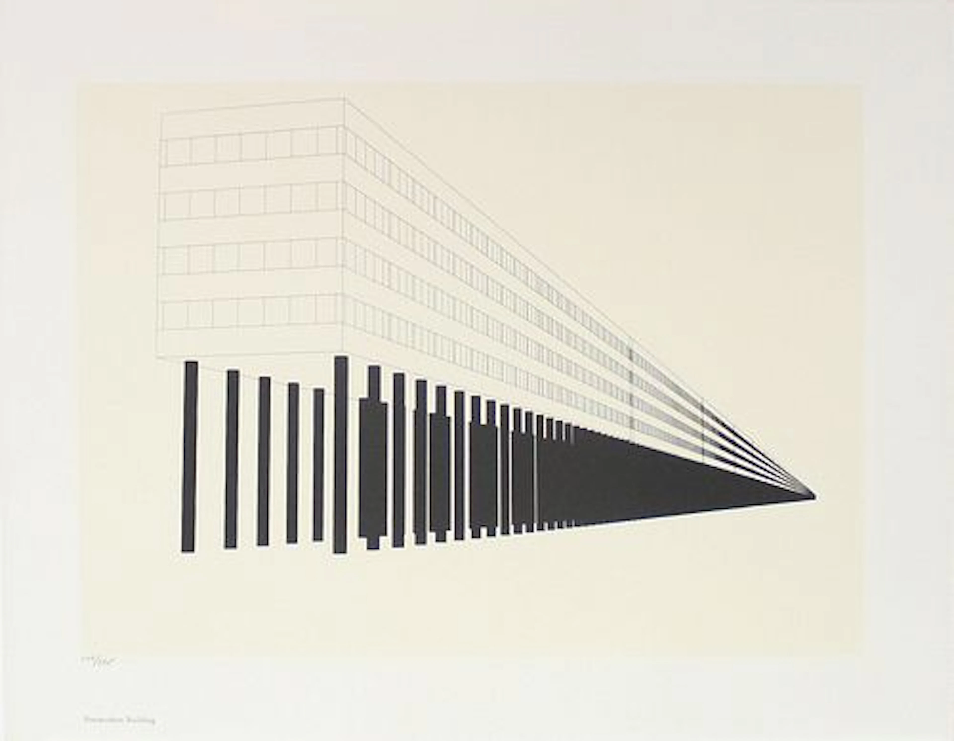 Donald Sultan - Postmodern Building