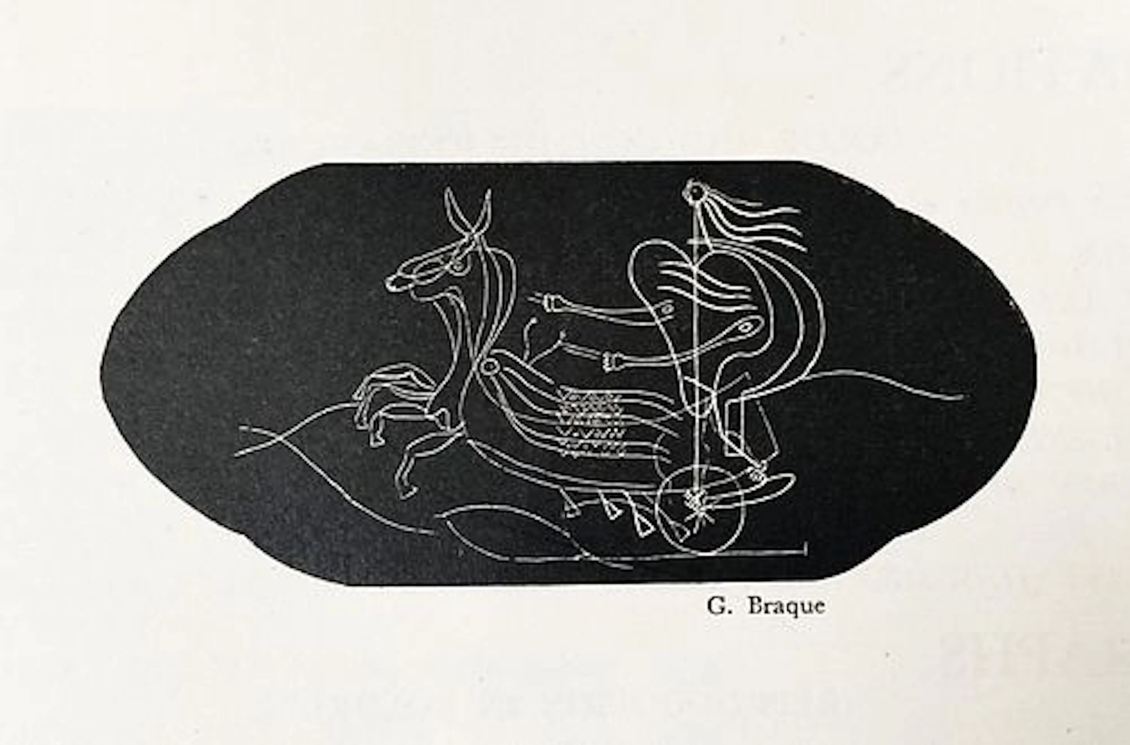 George Braque - Untitled Chariot