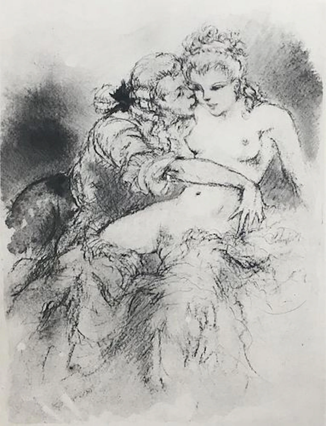Louis Icart - Sweet Nothings