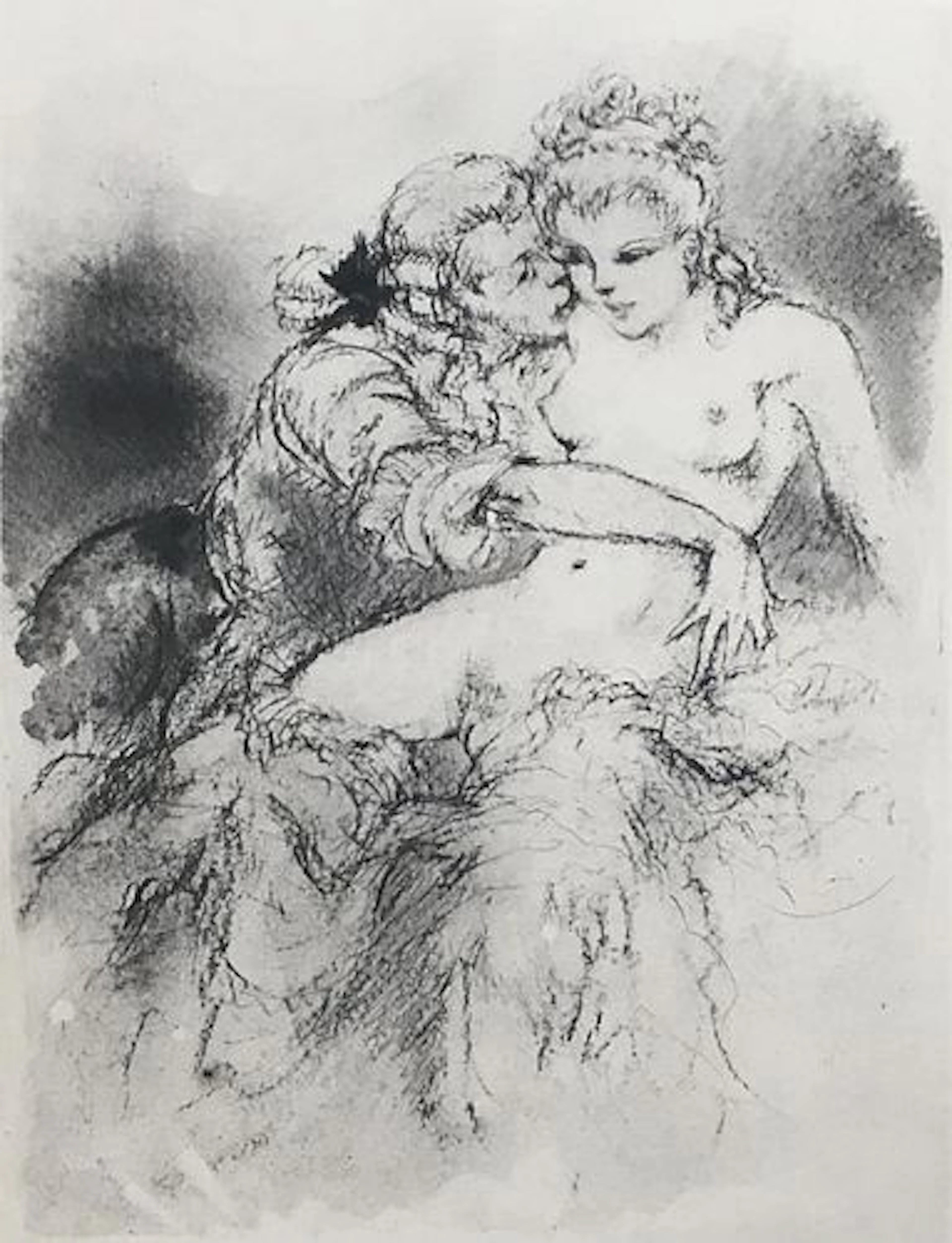 Louis Icart - Sweet Nothings