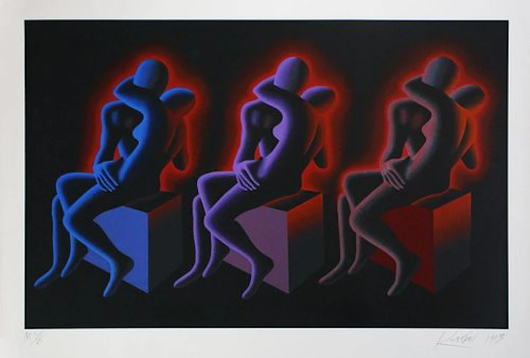 Mark Kostabi - Untitled