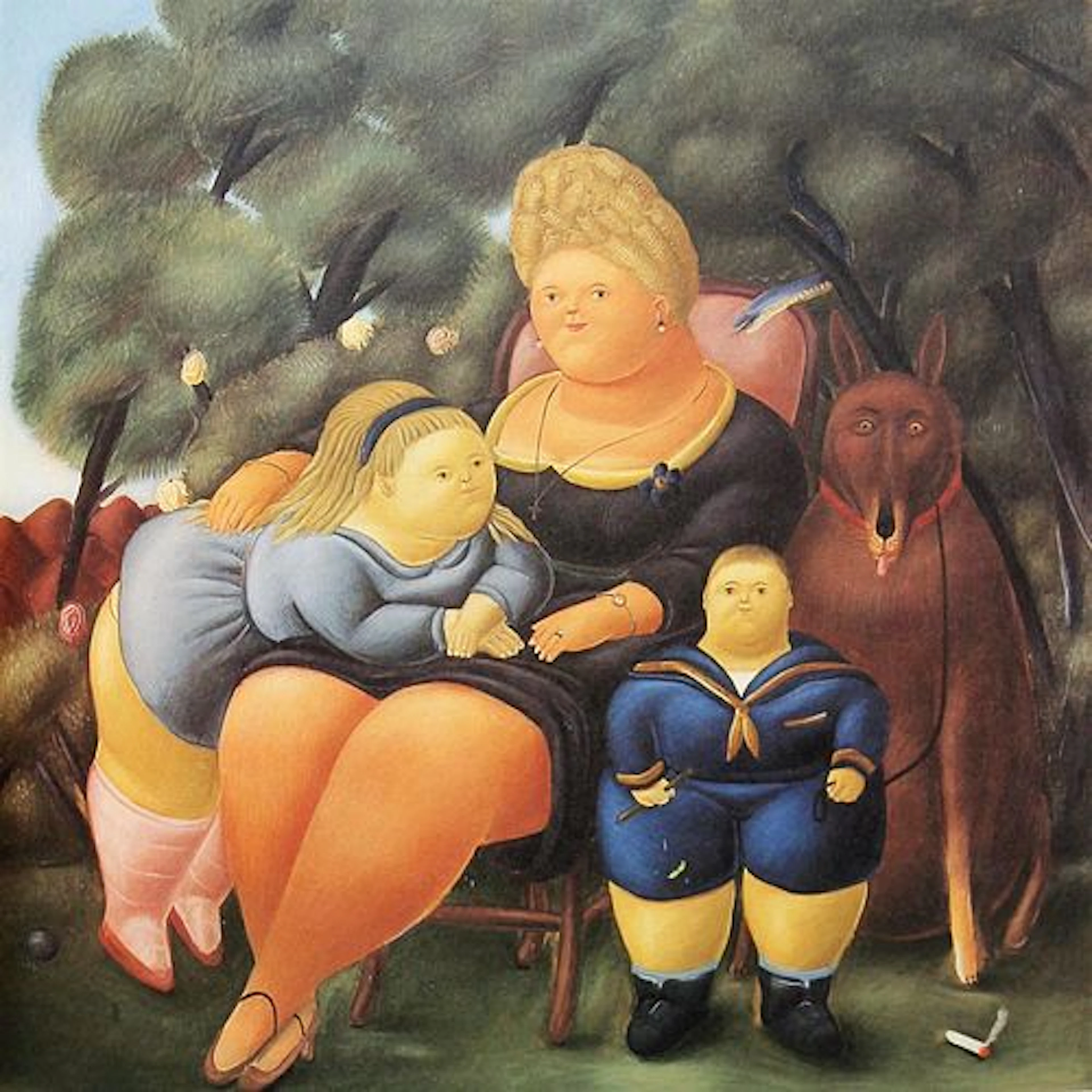 Fernando Botero (after) - Family