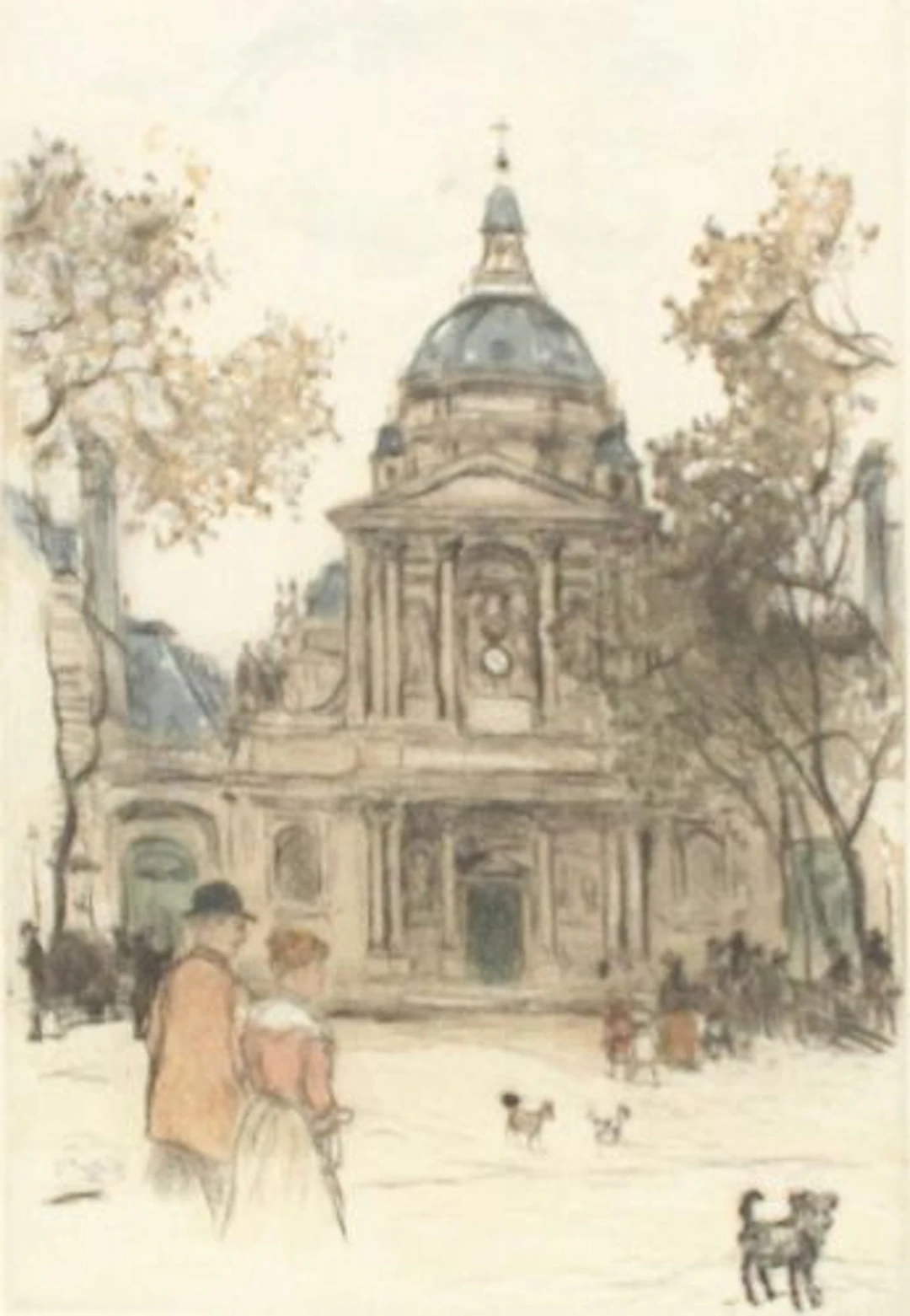 Jean Francois Raffaelli - Untitled Illustration (Town