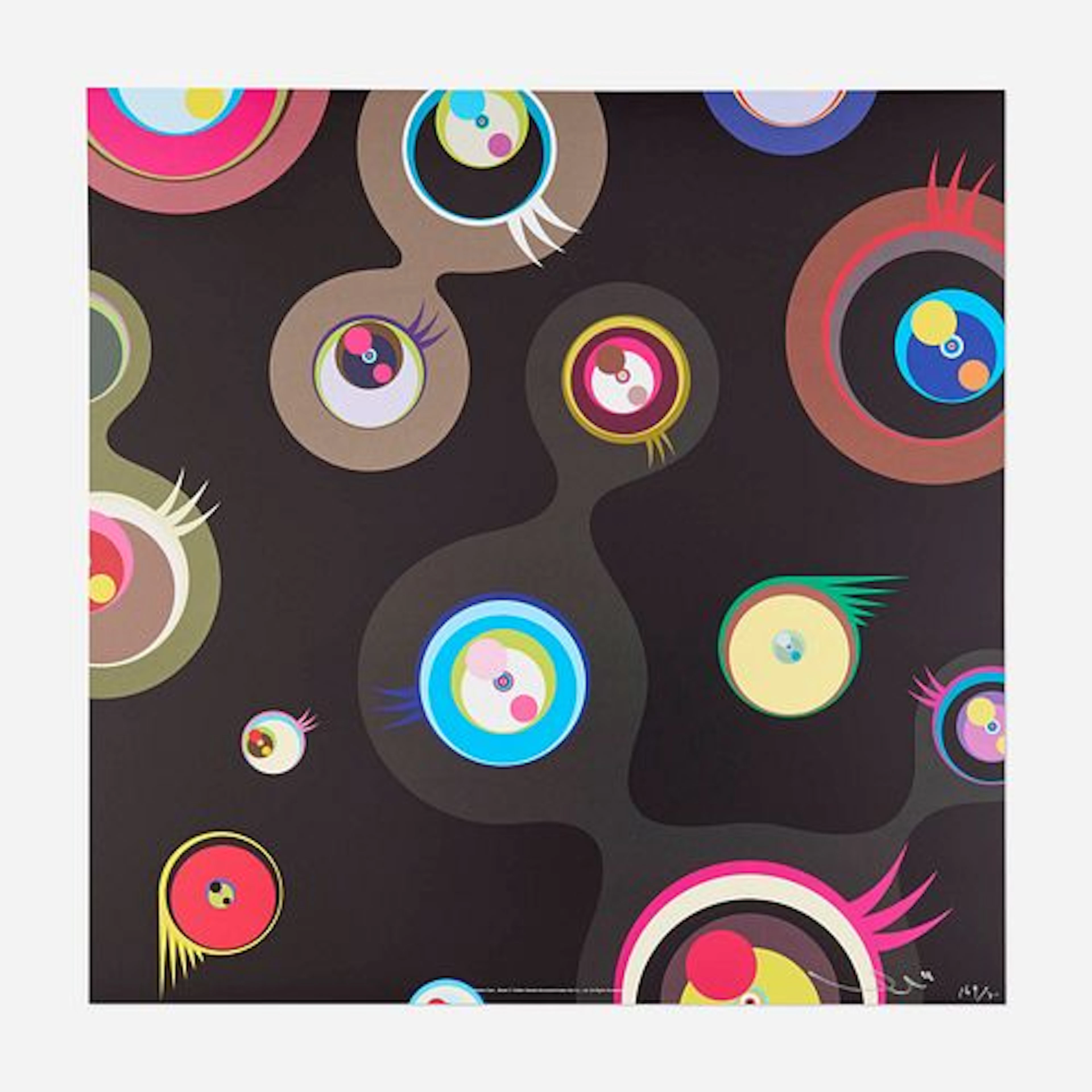 Takashi Murakami - Jellyfish Eyes - Black 2