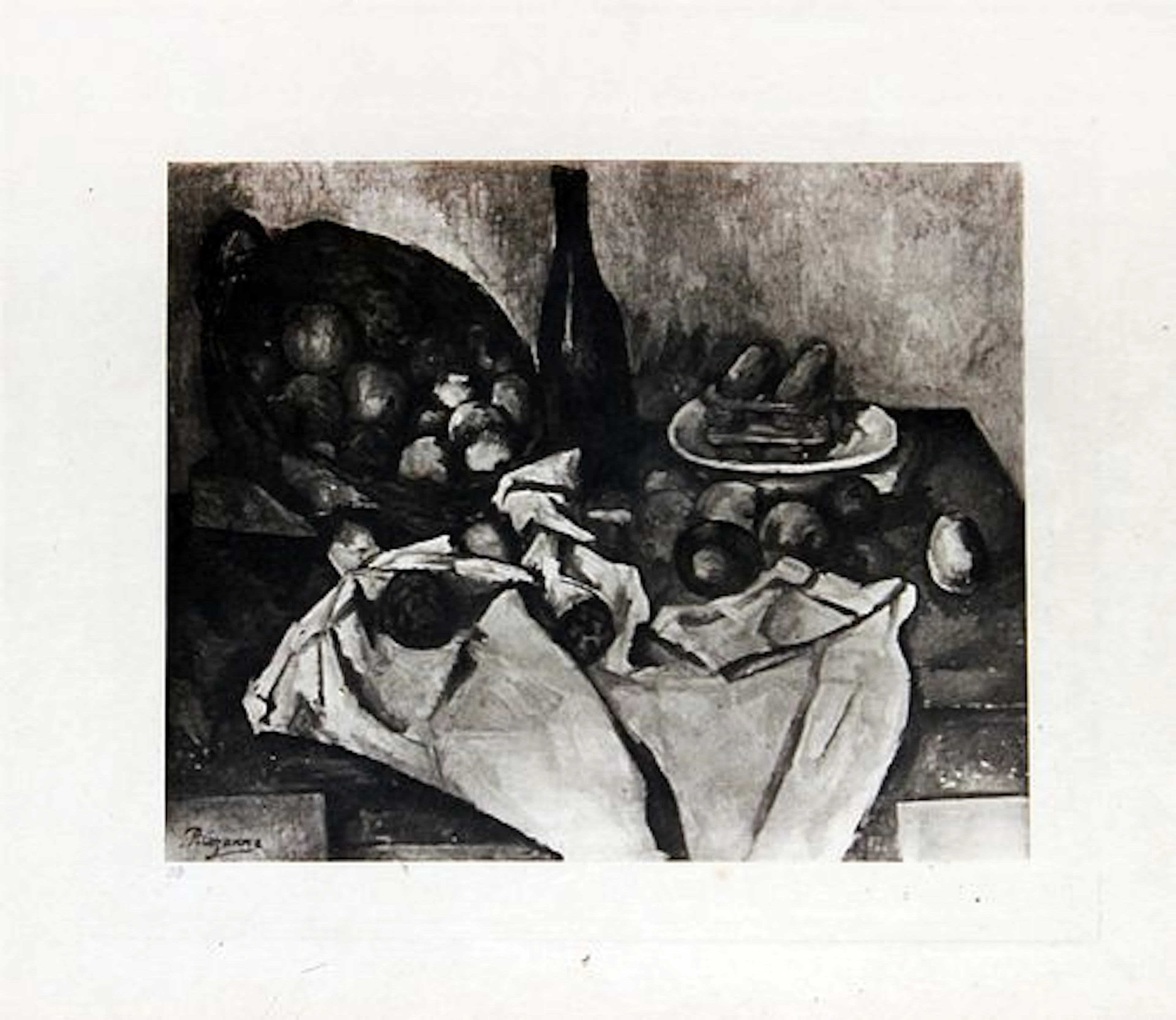 Paul Cezanne - La Corbeille de Pommes (1915)