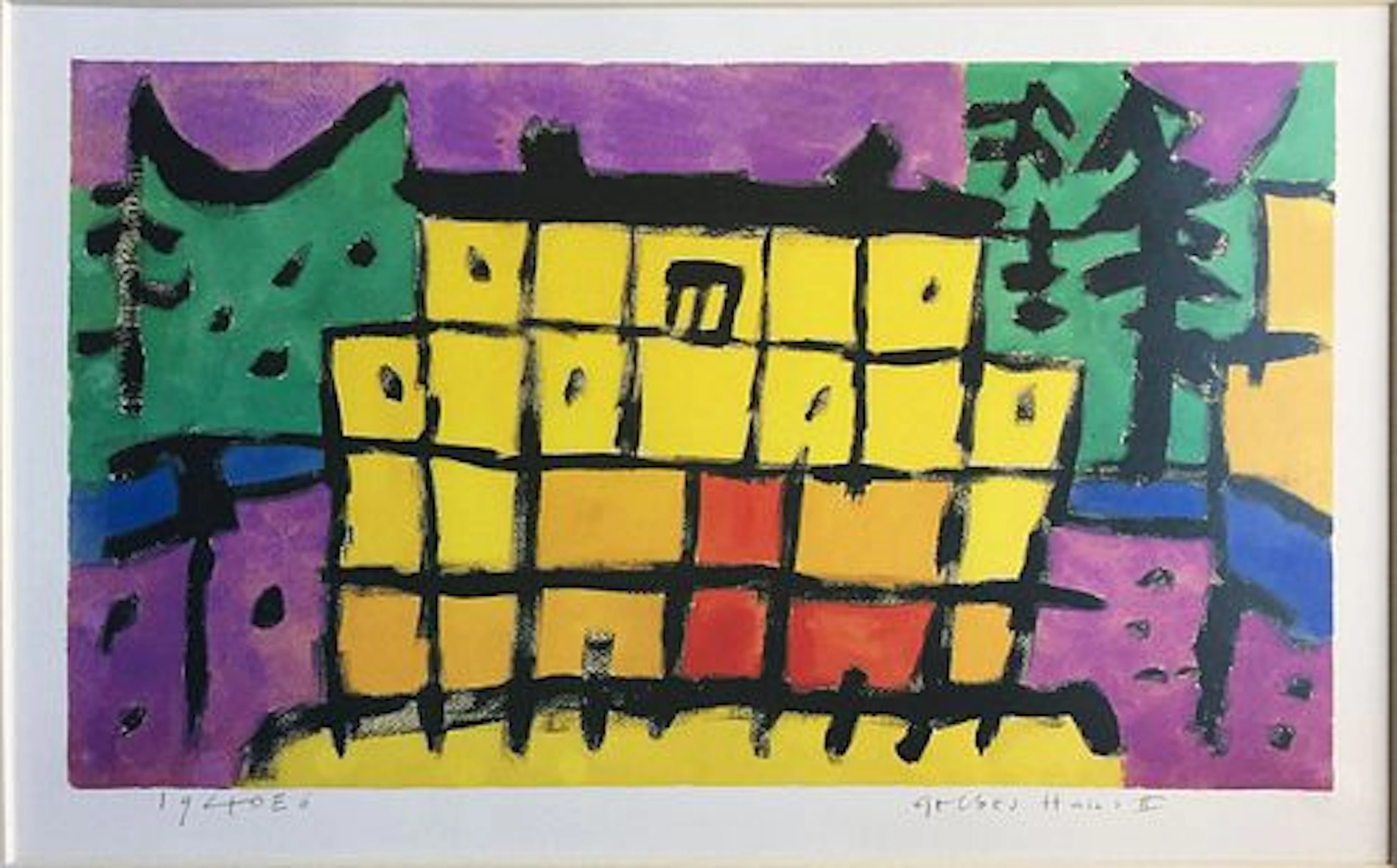 Paul Klee (After) - Gelbes Haus II