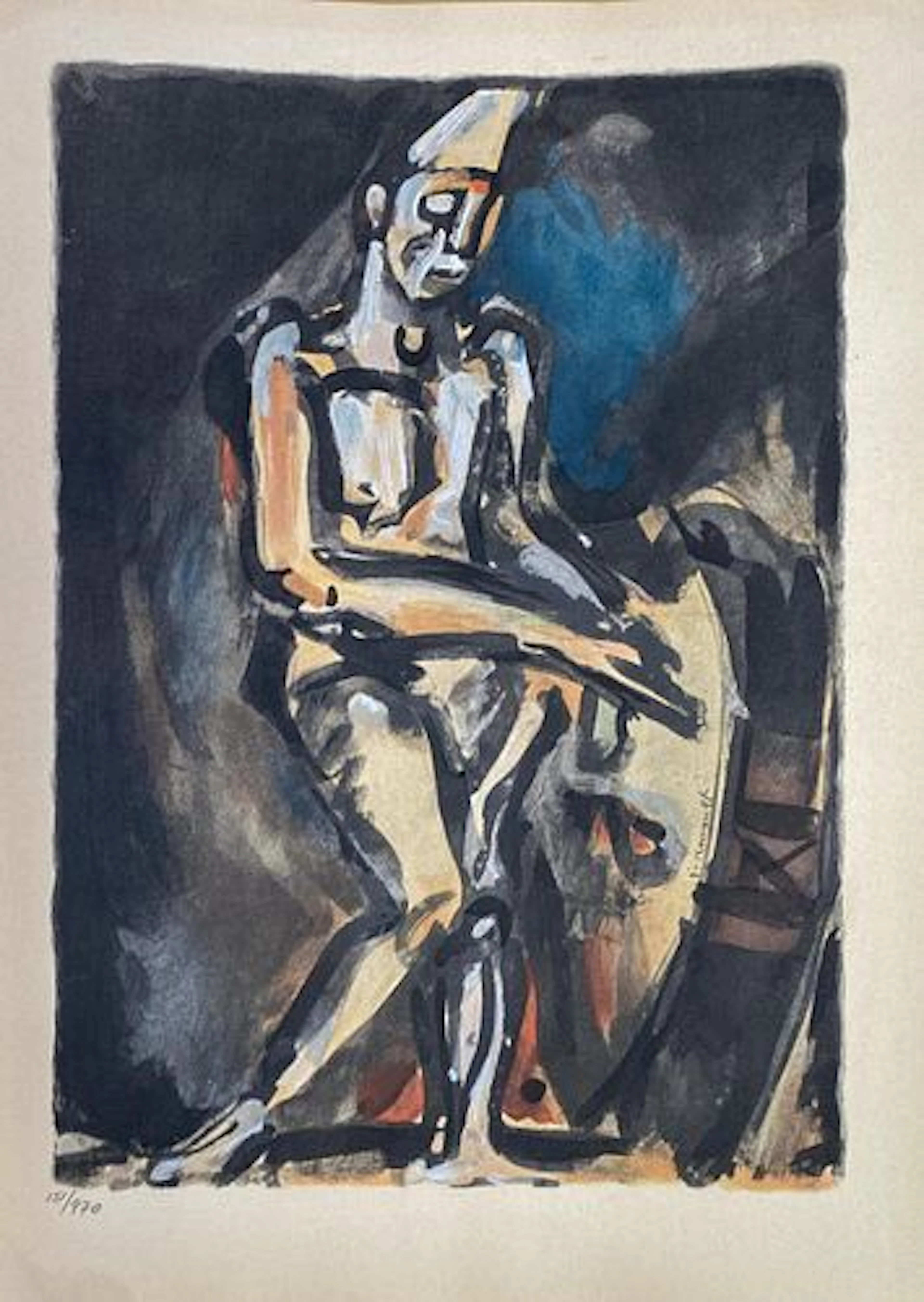 Georges Rouault (After) - Clown Musicien