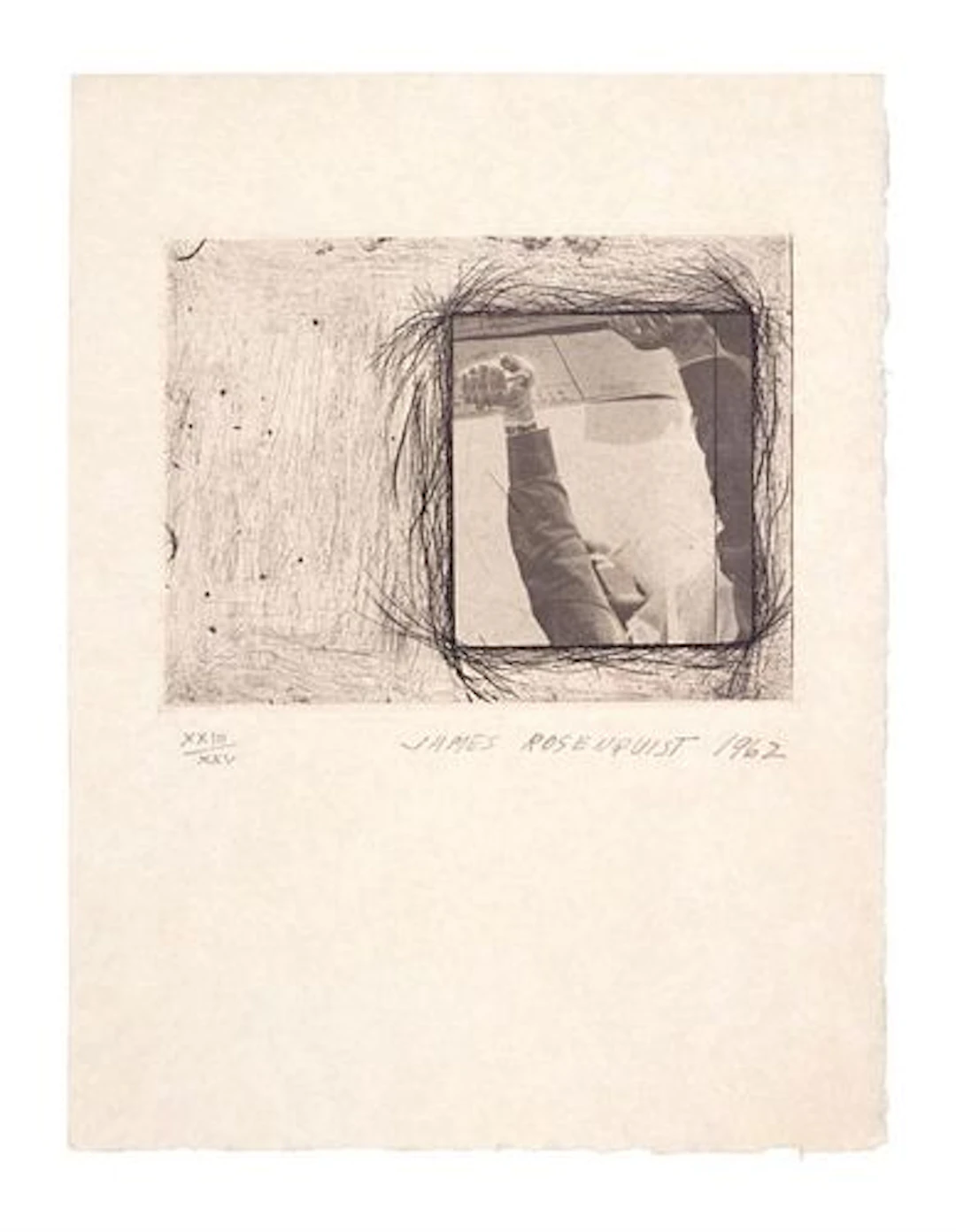 James Rosenquist - Certificate