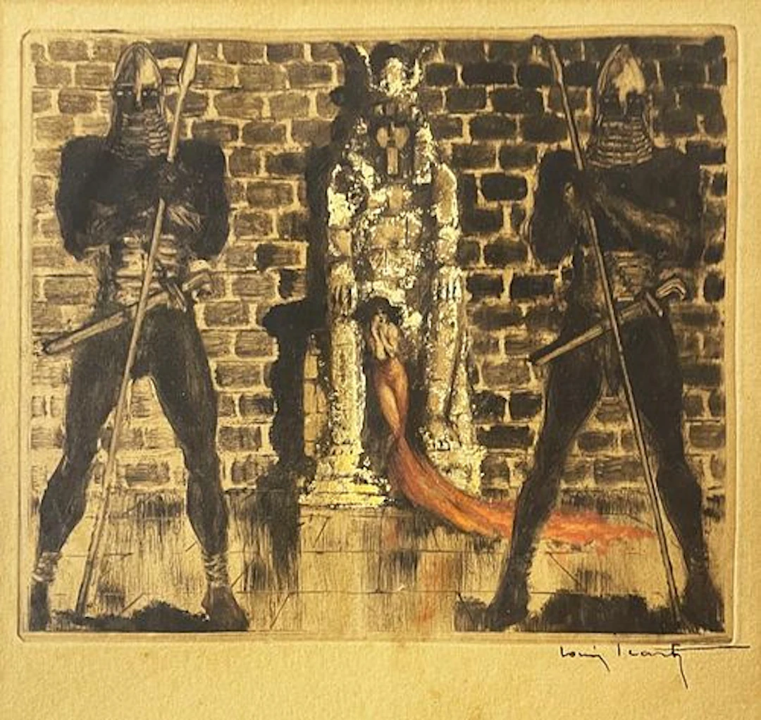 Louis Icart - Original Monotype