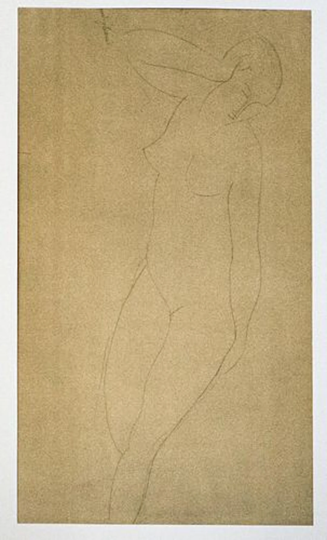 Amedeo Modigliani - Untitled portrait of a naked woman (After)