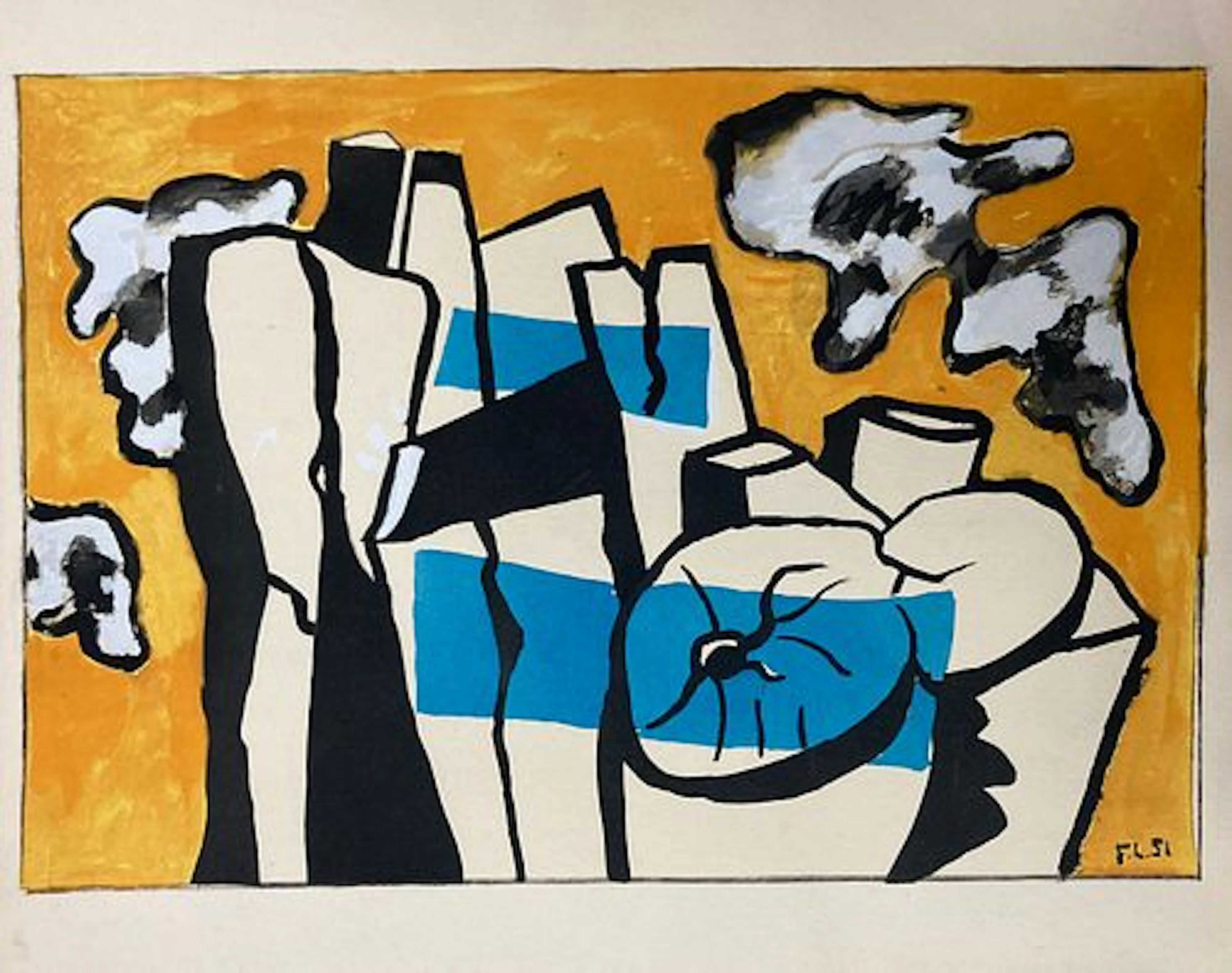 Fernand Leger - Le buches
