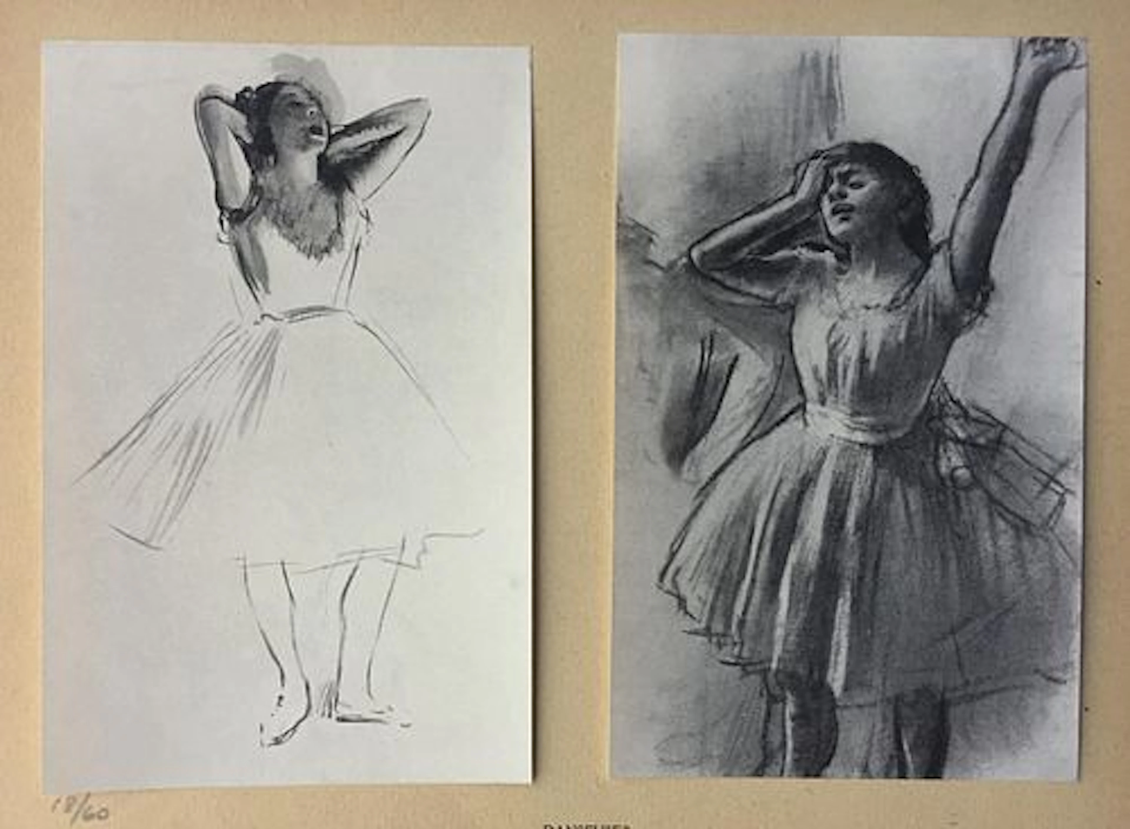 Edgar Degas (after) - Danseuses 1919
