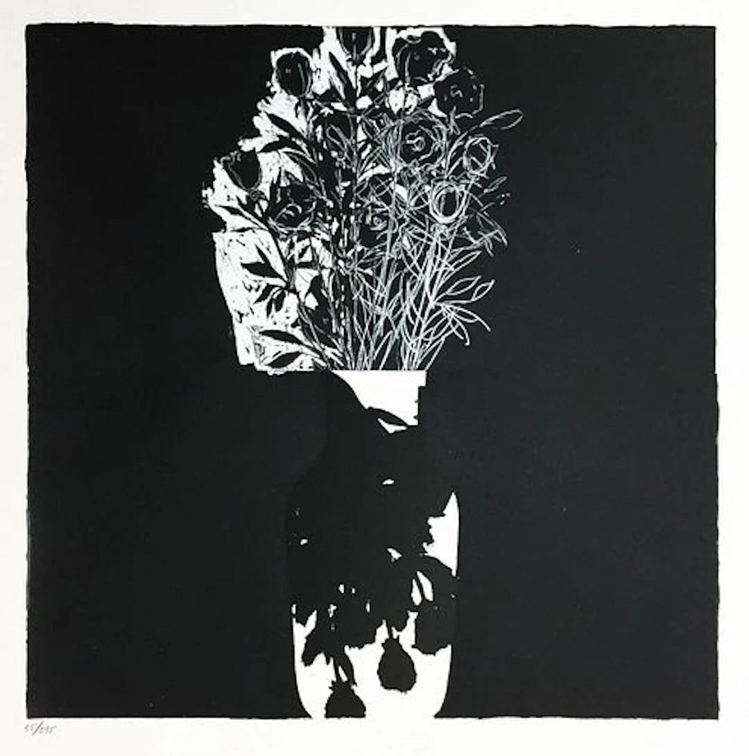 Donald Sultan - Untitled, from "Visual Poetics"