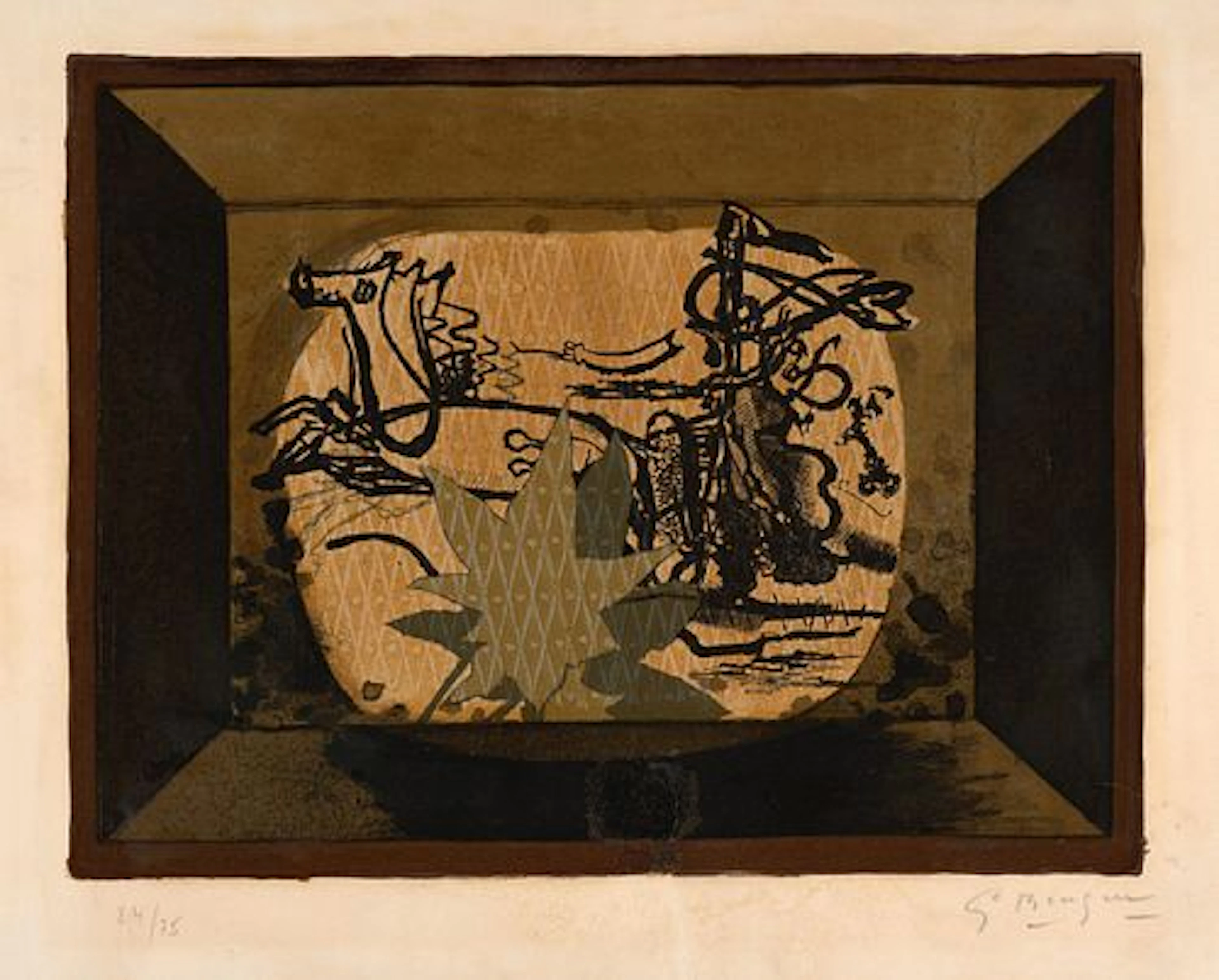 Georges Braque - Le Char III (Char Verni)