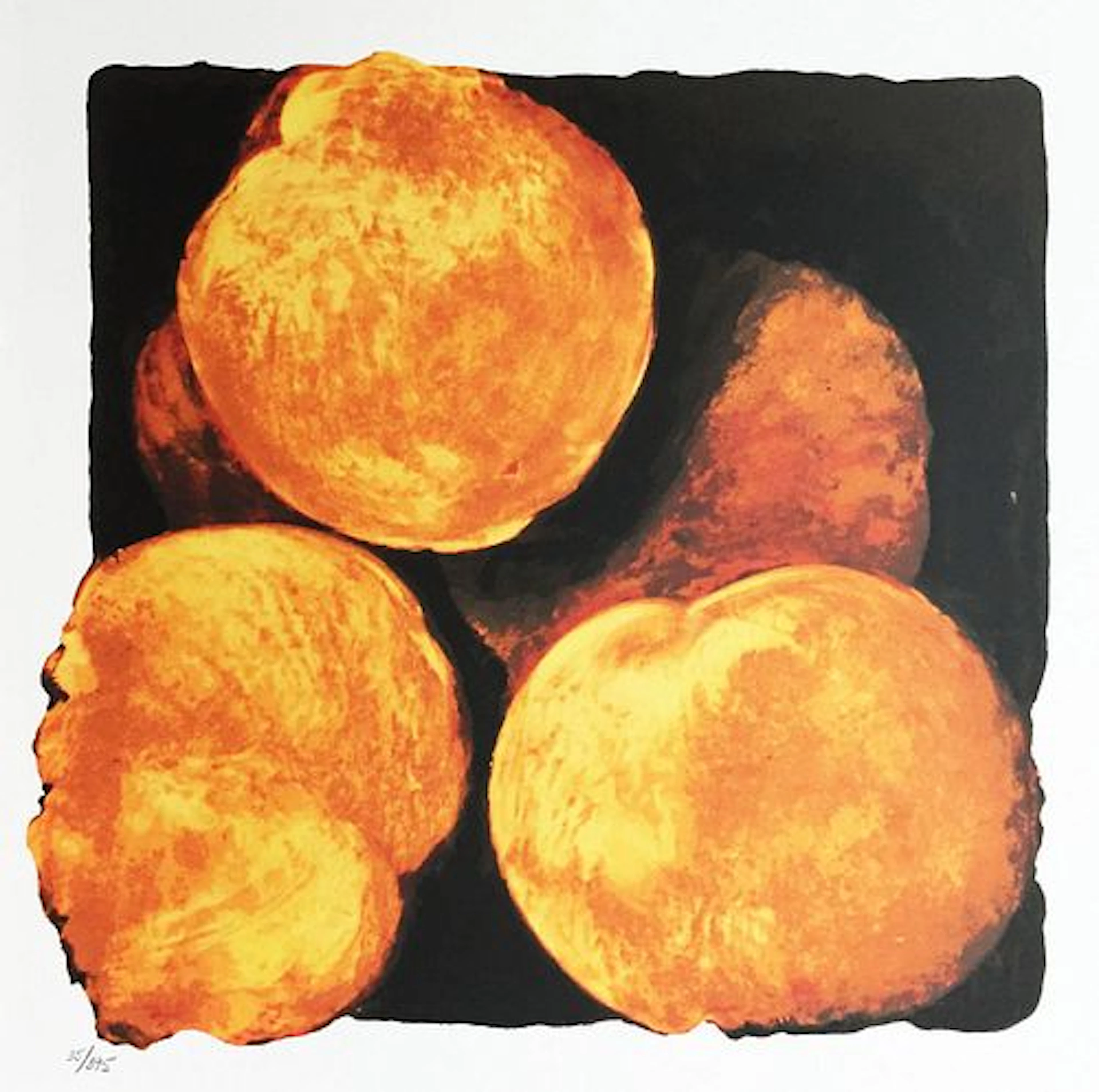 Donald Sultan - Untitled, from "Visual Poetics"