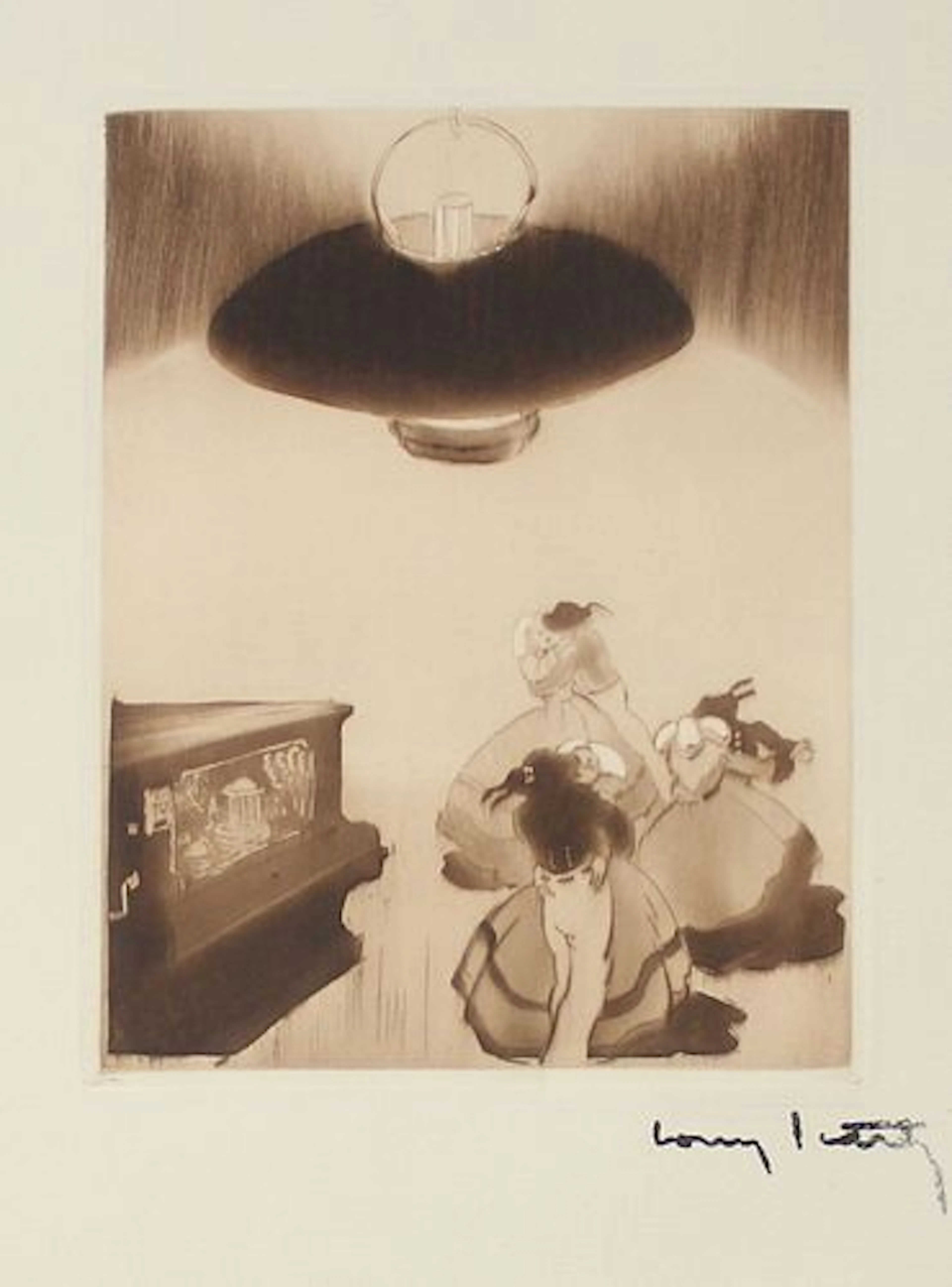Louis Icart - Untitled from La Ronde des Dances