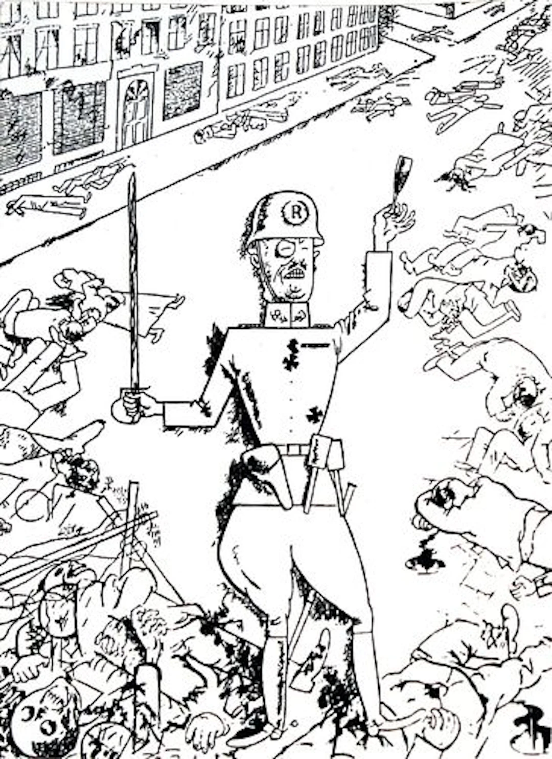 George Grosz (after) - Tavola 16
