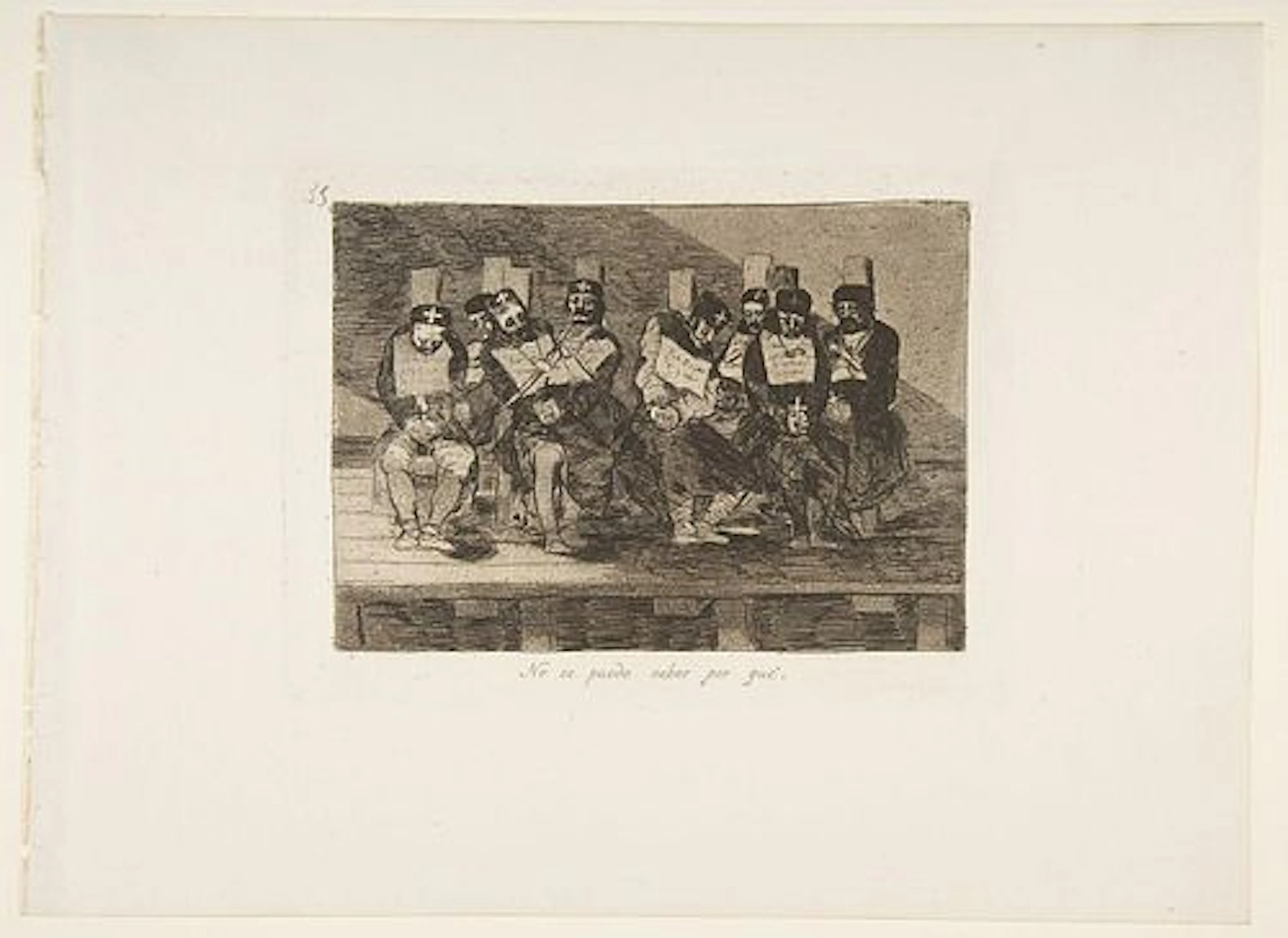 Francisco Goya - No se puede saber por que (One Can't