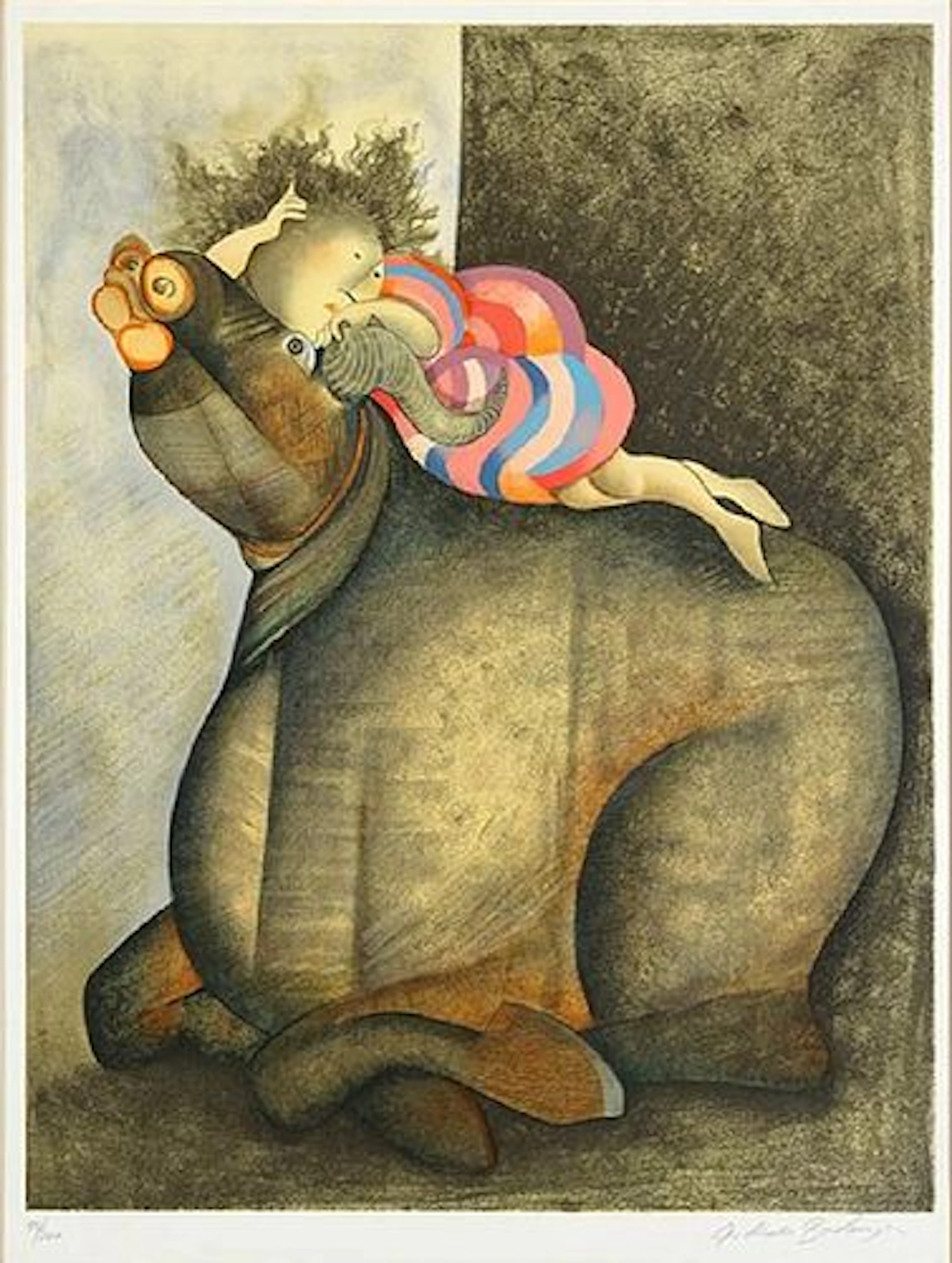 Graciela Rodo Boulanger - Girl on Bull