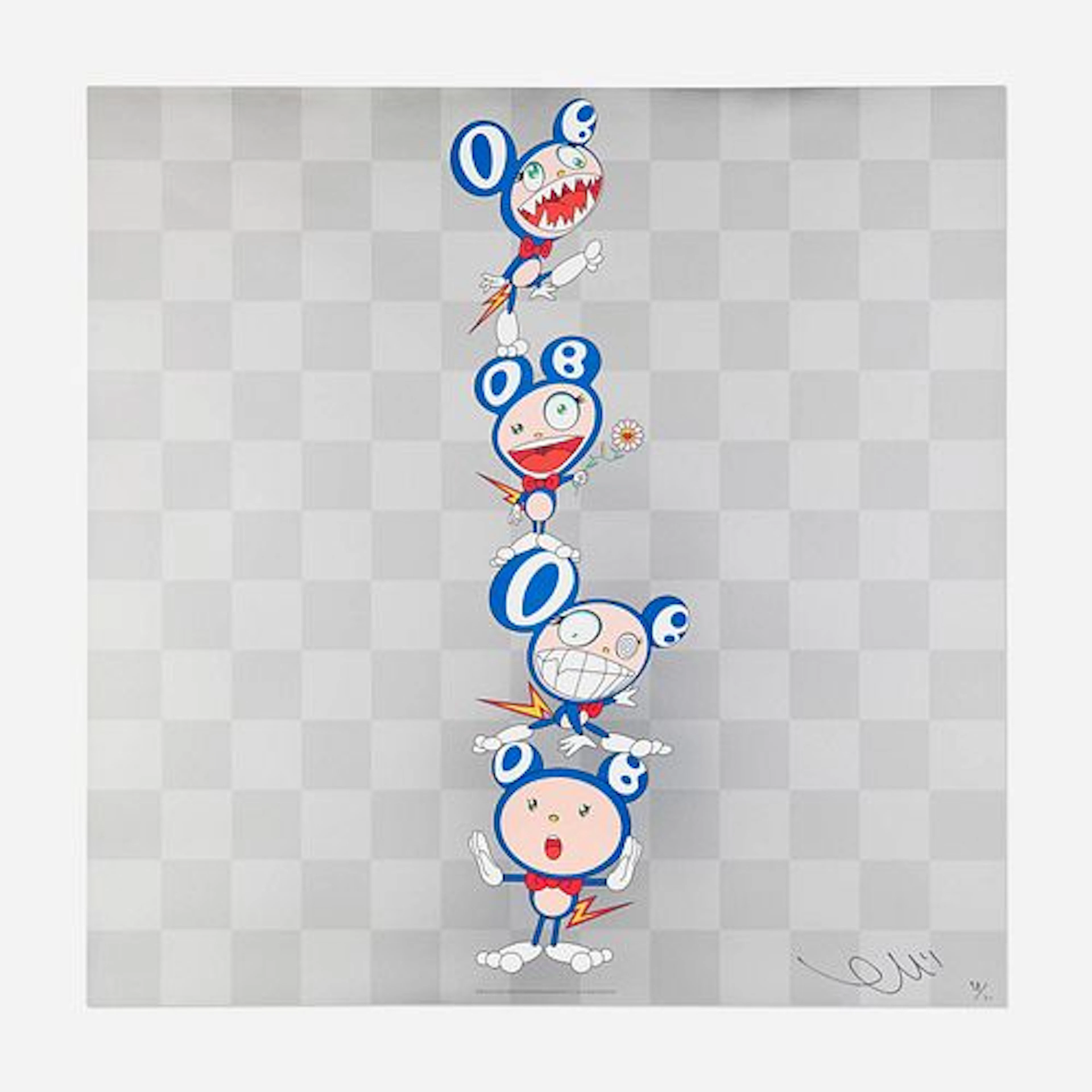 Takashi Murakami - DOB totem pole