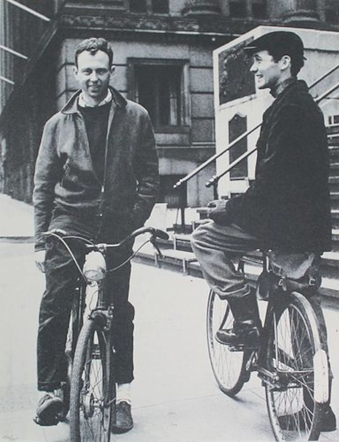 Robert Indiana - Portrait on a Bike