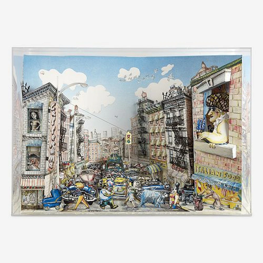 Red Grooms - Little Italy