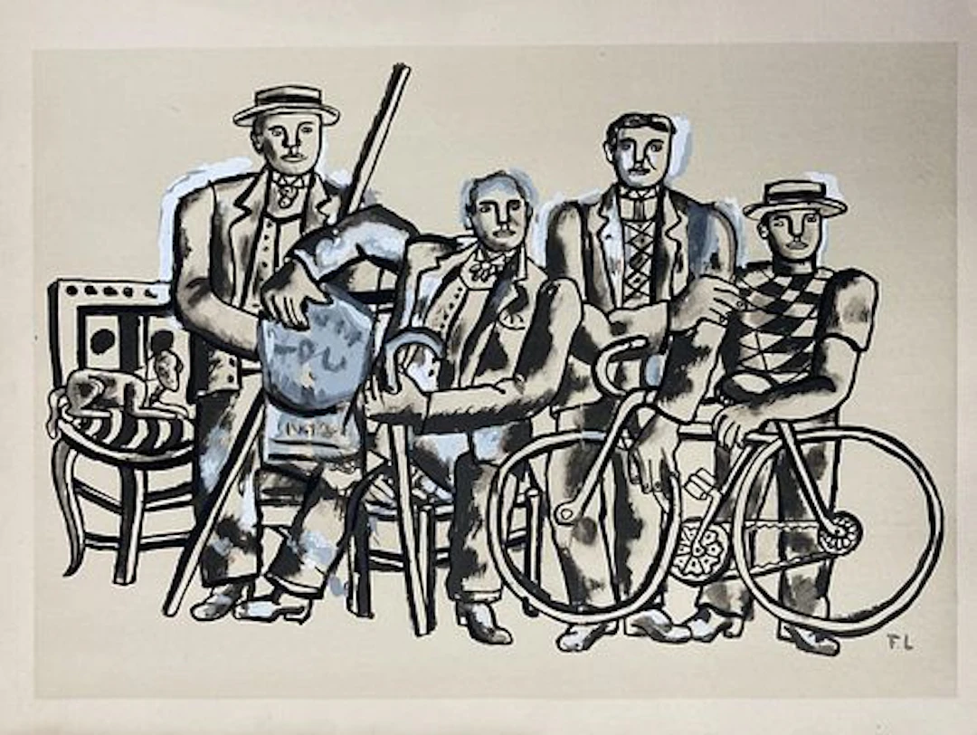 Fernand Leger - L Equipe au repos