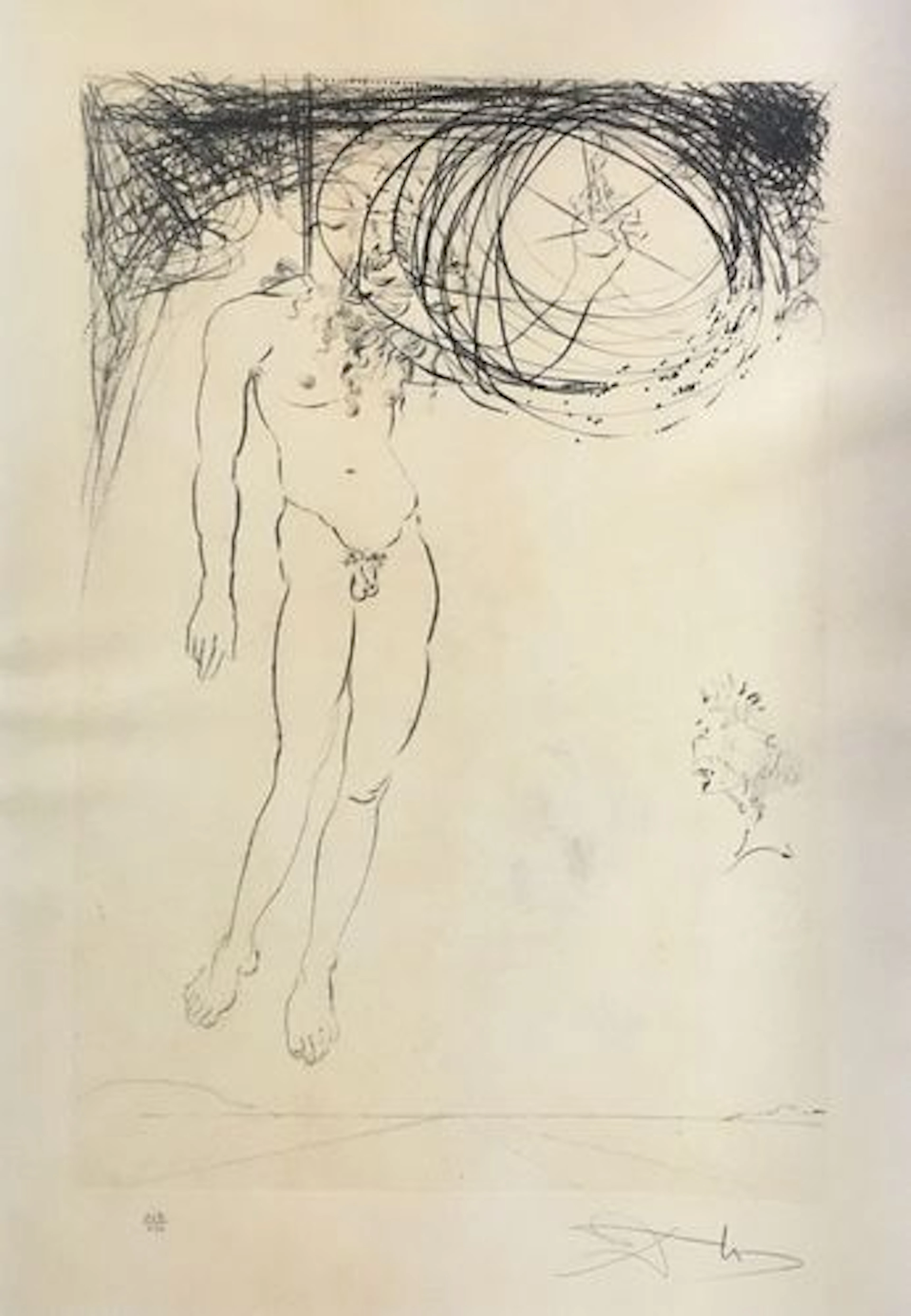 Salvador Dali - Darius Jura qu il pendrait Alexandre