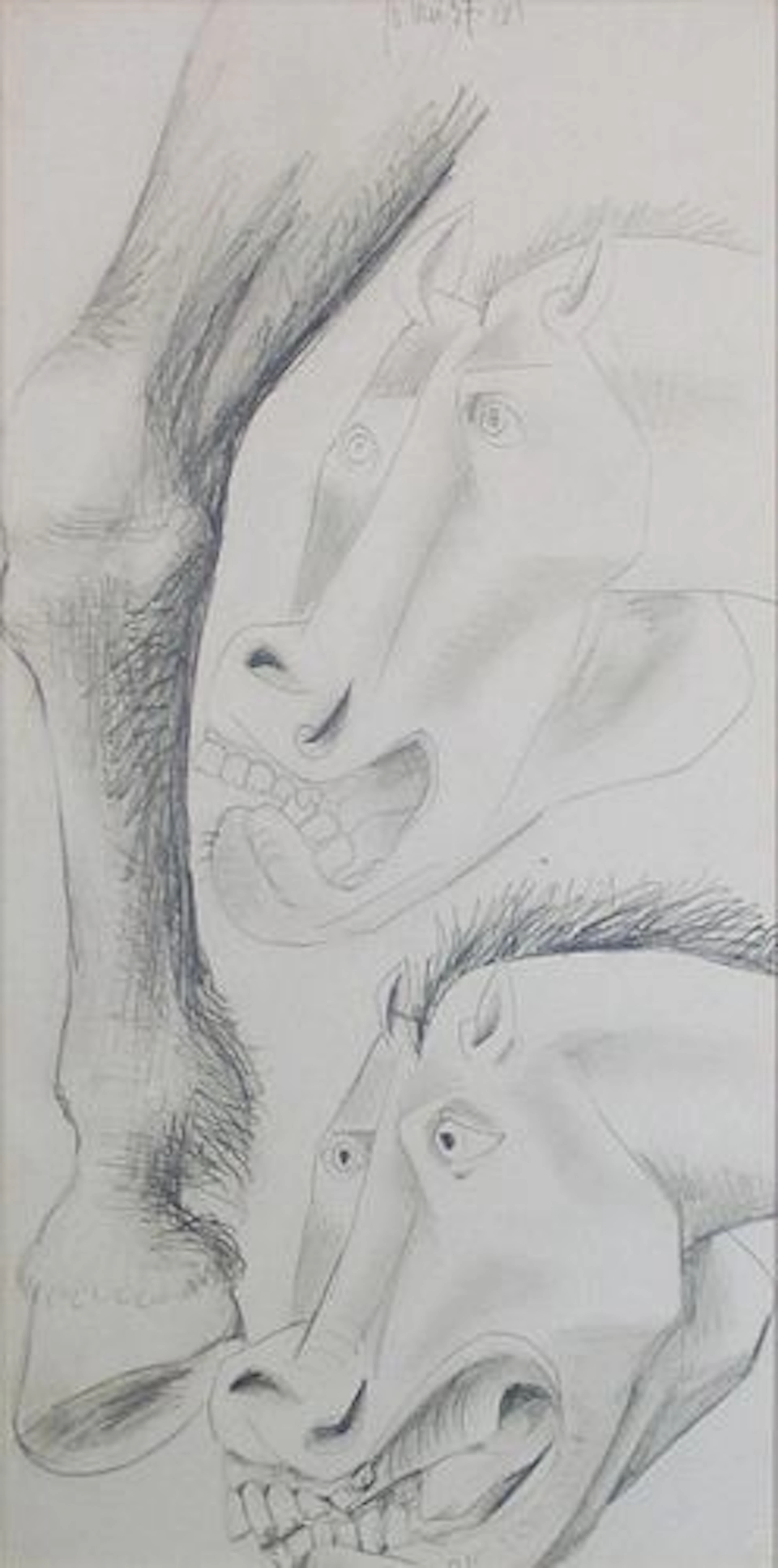 Pablo Picasso (After) - Study for Guernica 16