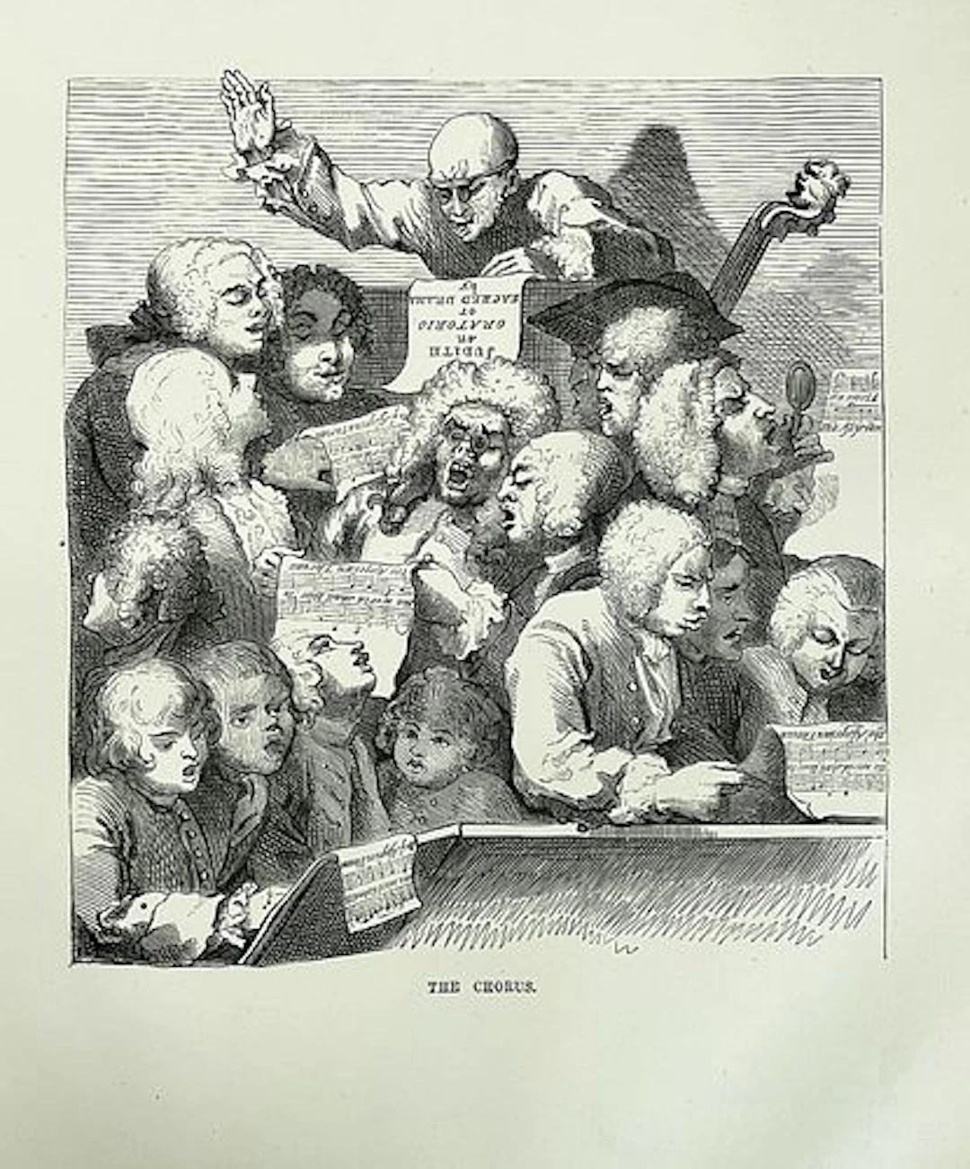 William Hogarth - The Chorus