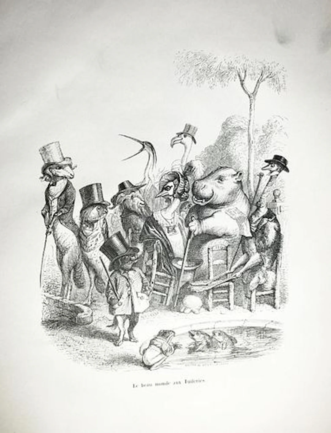 J.J. Grandville - Grandville et Les Animaux 58