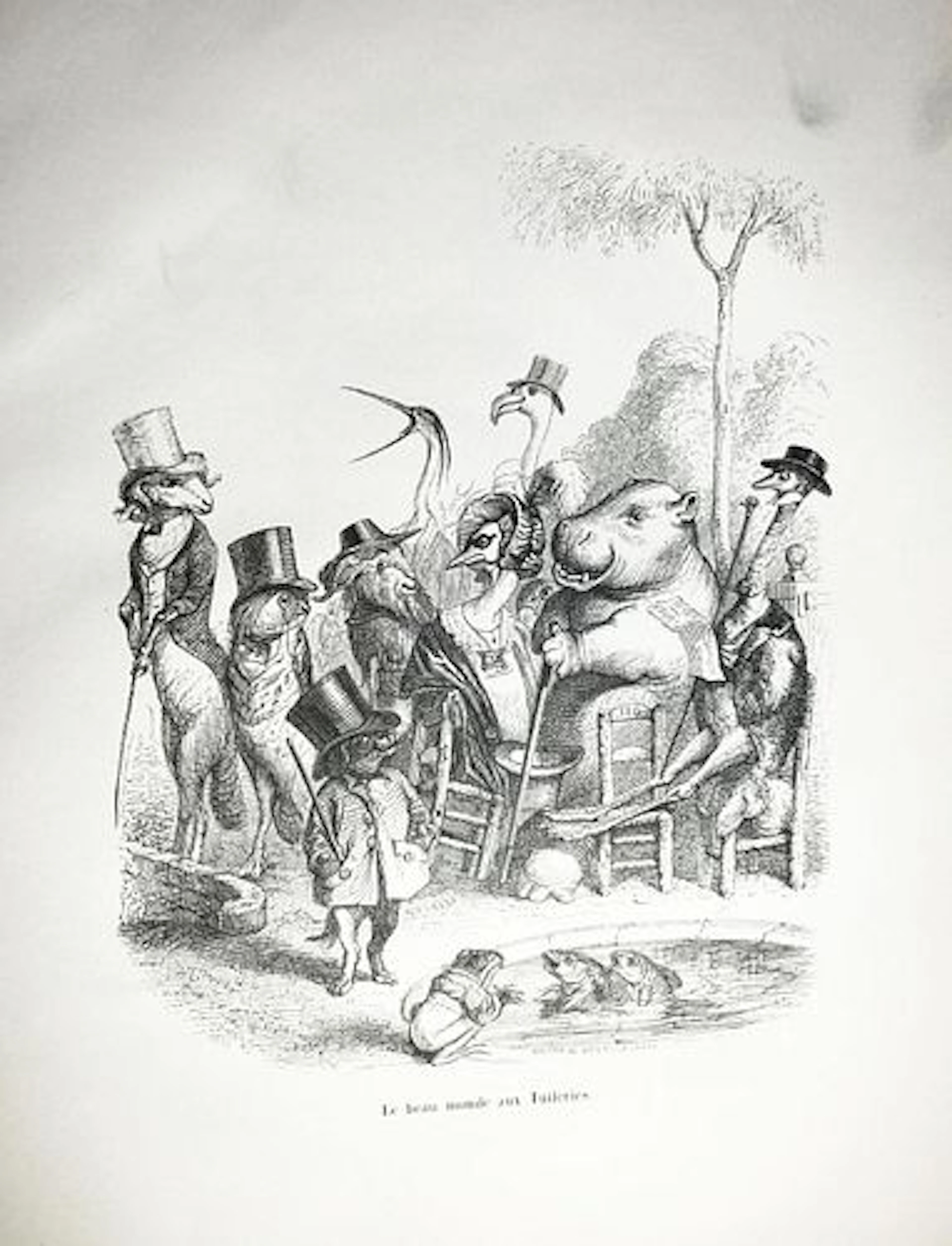 J.J. Grandville - Grandville et Les Animaux 58