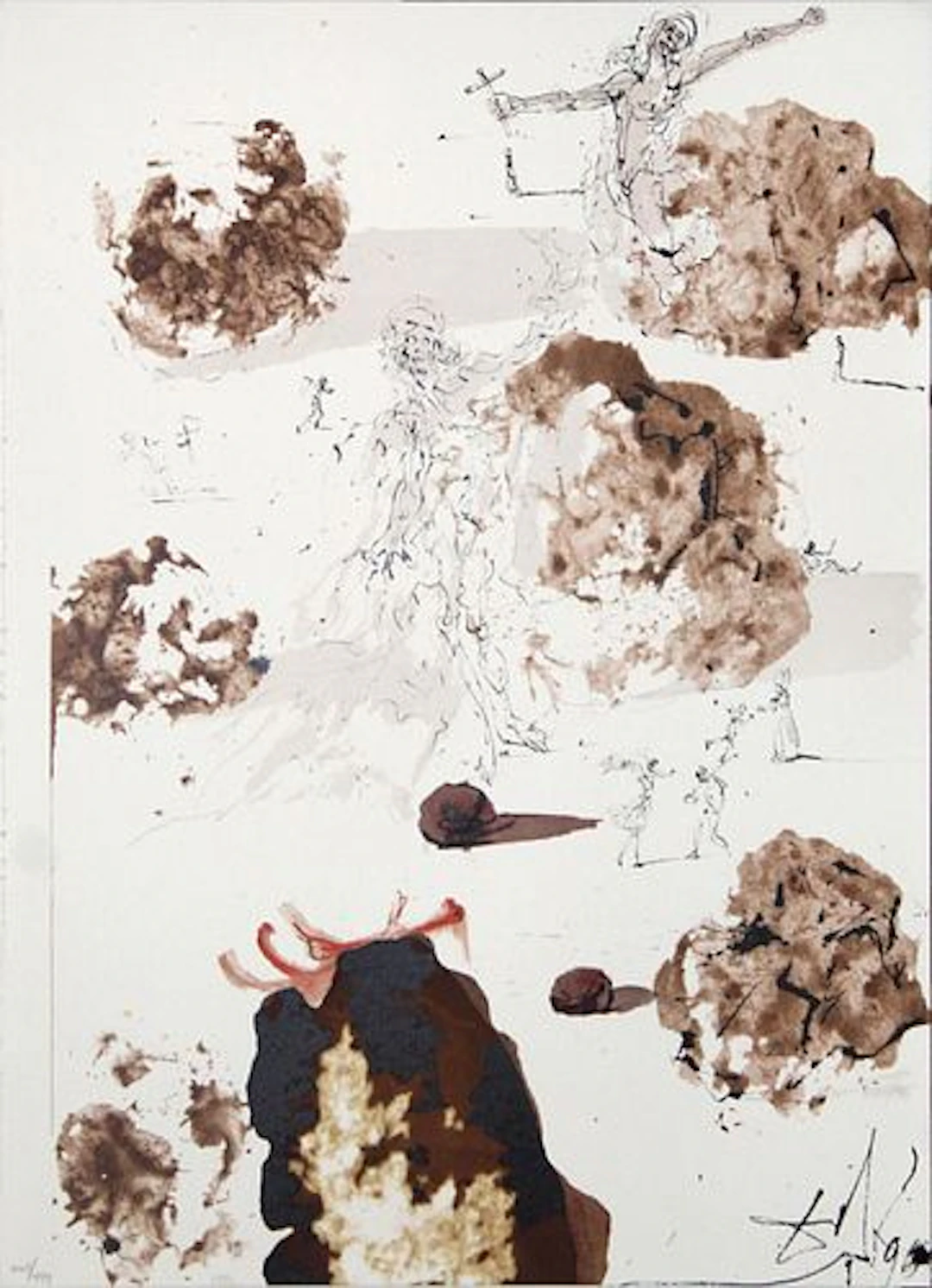 Salvador Dali - All Nations In The Valley Of