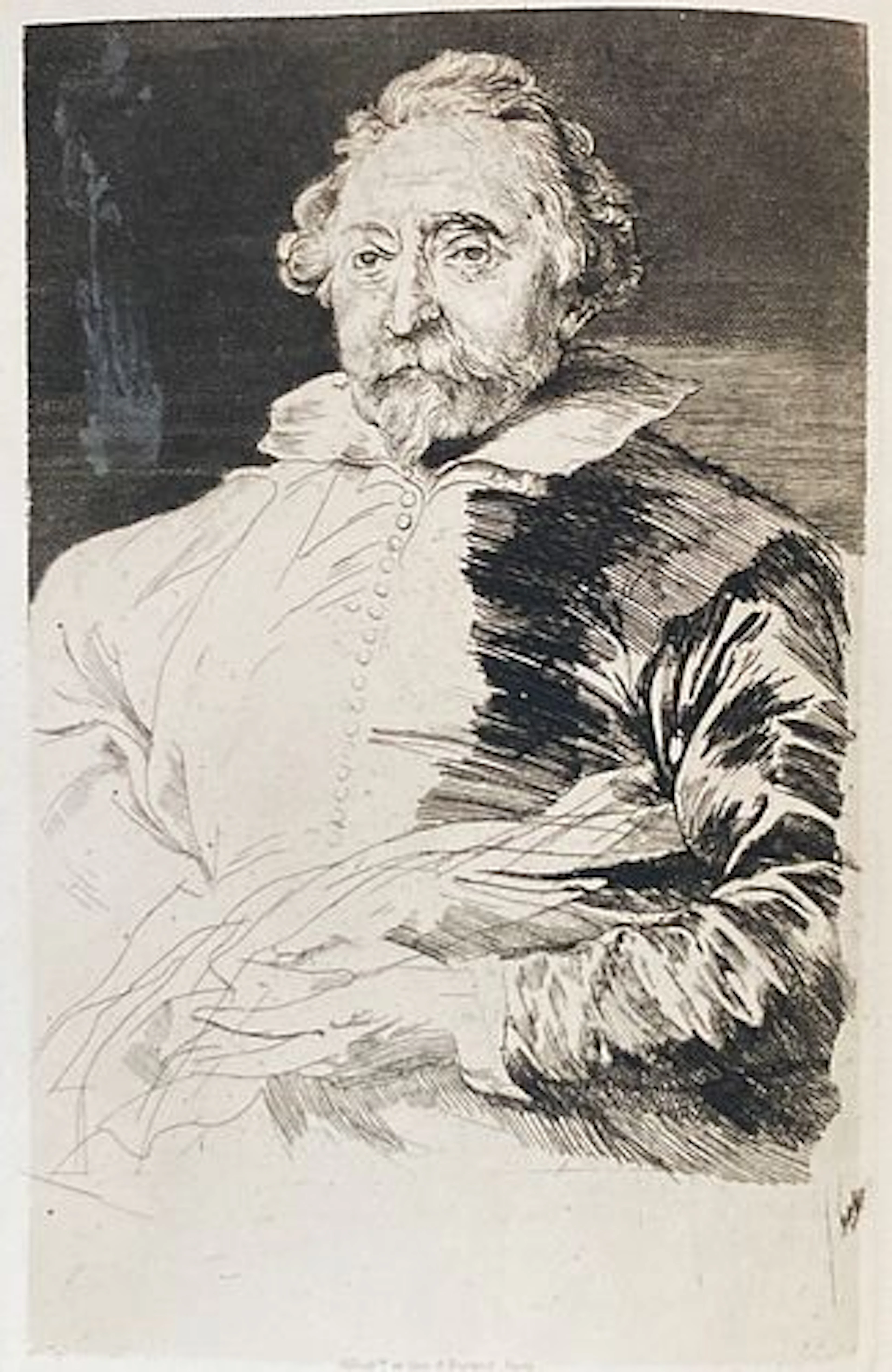 Anthony Van Dyck - Portrait of Willem de Vos