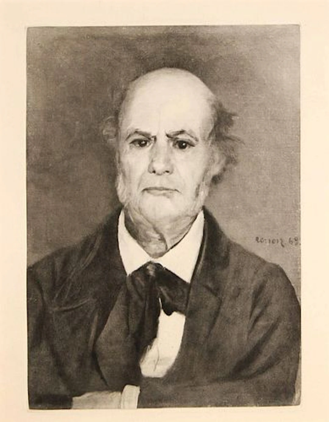 Pierre-Auguste Renoir 1919(after) - Portrait du Pere de