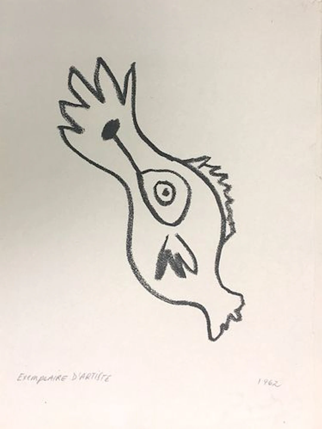 Pablo Picasso - Untitled VI from "Cocteau, Jean; Picasso de 1916 a 1961"