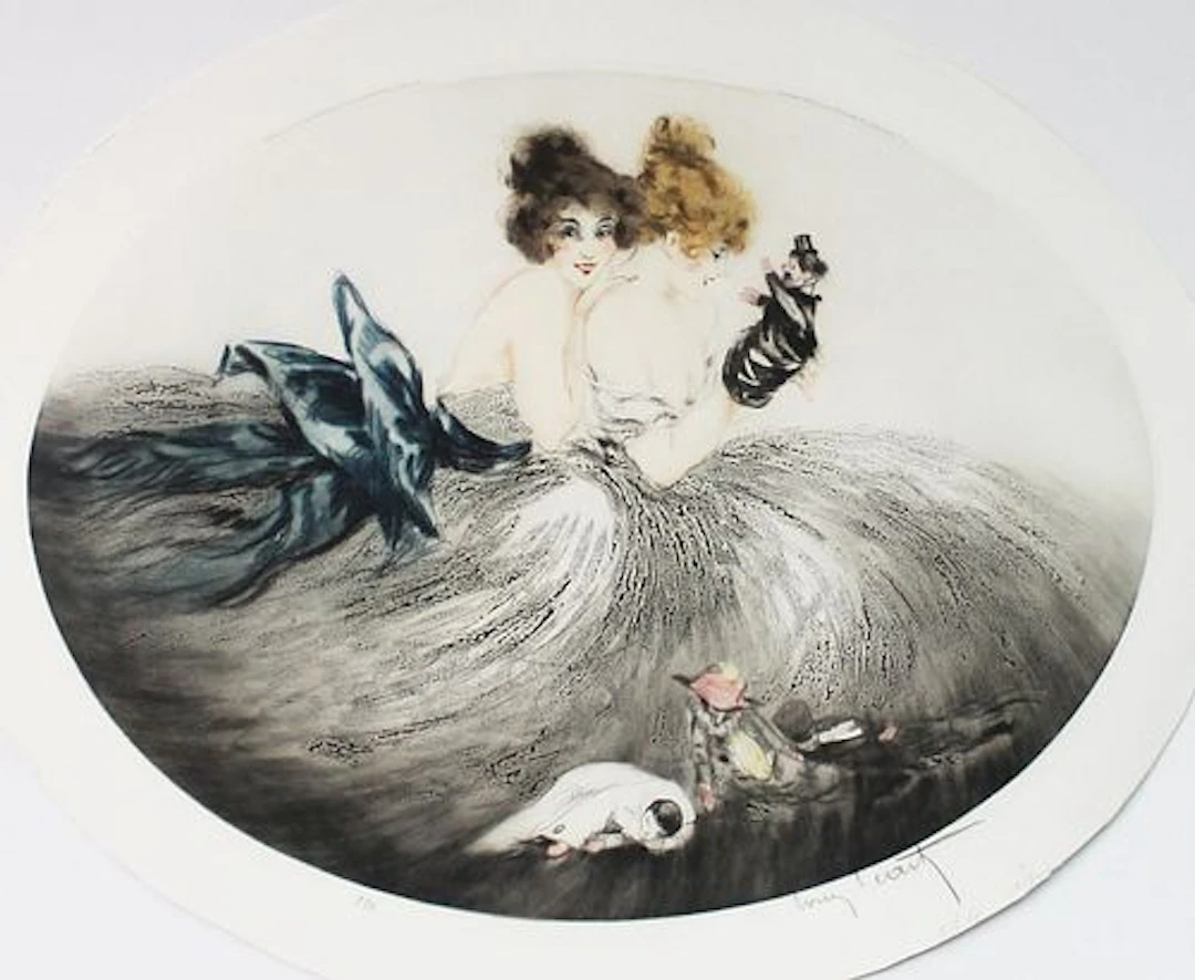 Louis Icart - Puppets