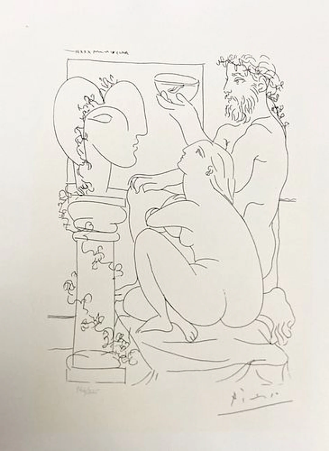 Pablo Picasso (After) - Sculpteur avec Son Modele