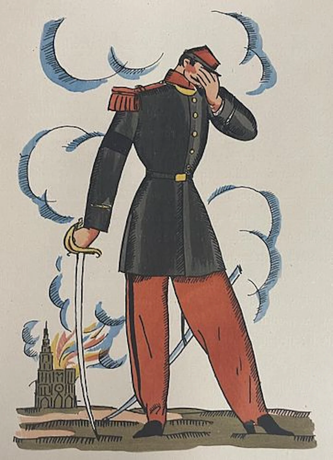 Eduardo Garcia Benito - Untitled (Soldier)