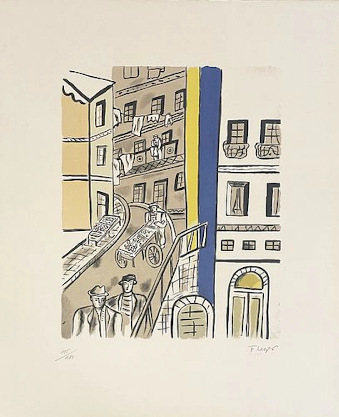 Fernand Leger - La Rue