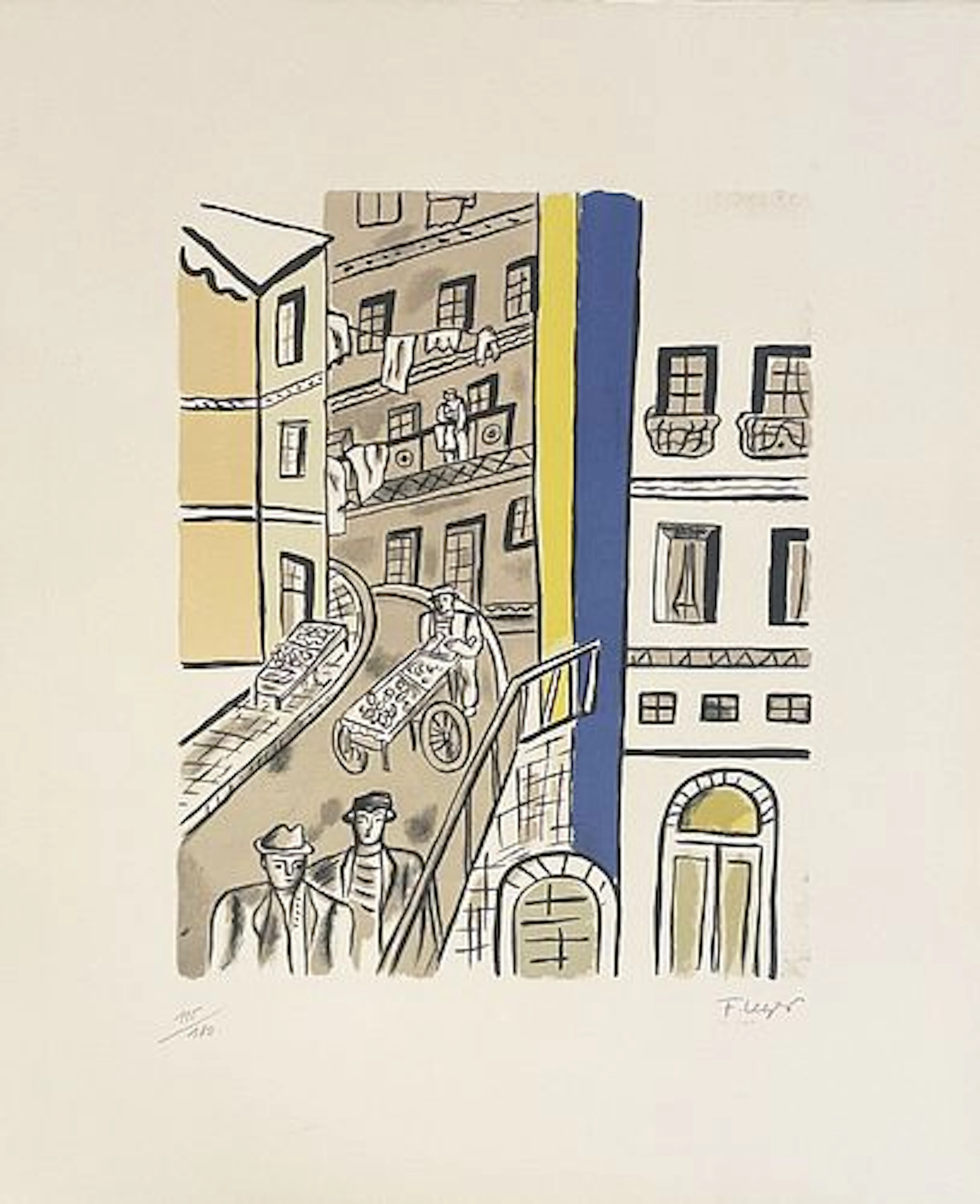 Fernand Leger - La Rue