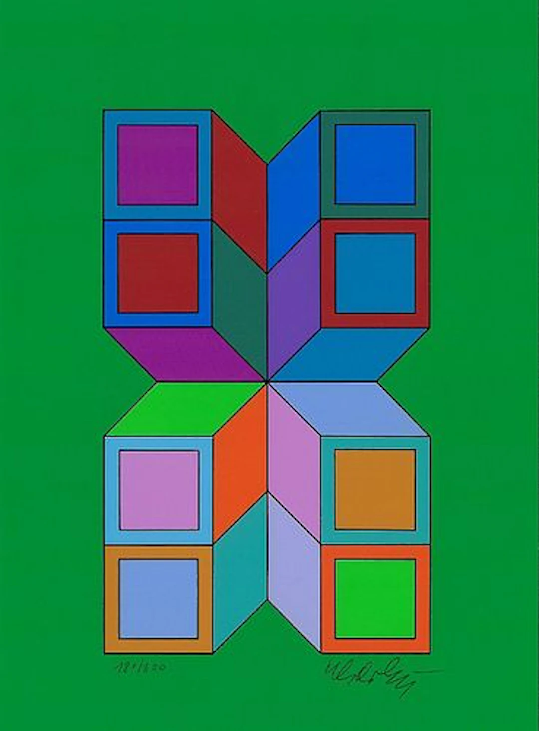 Victor Vasarely - Sonora III