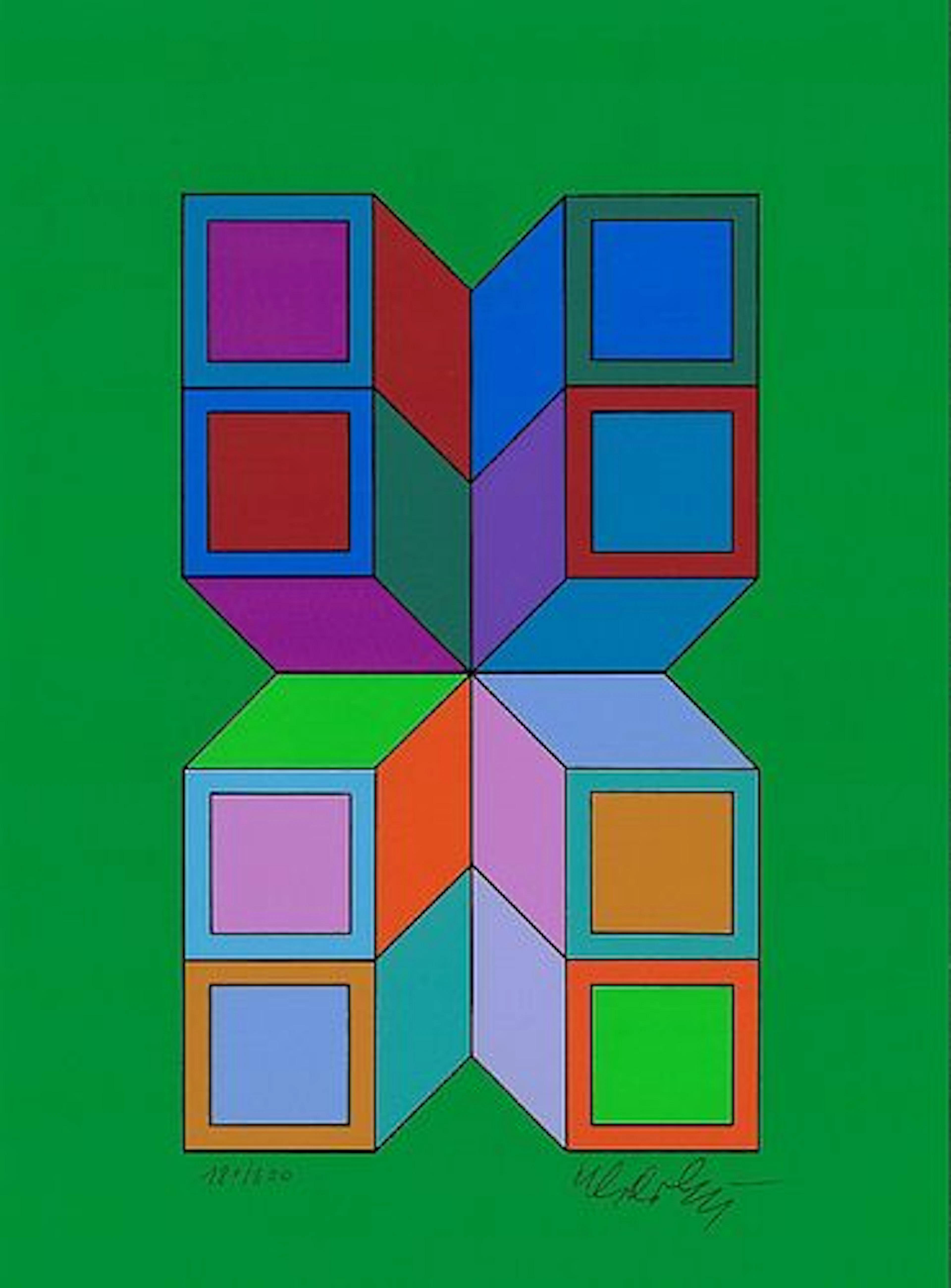 Victor Vasarely - Sonora III