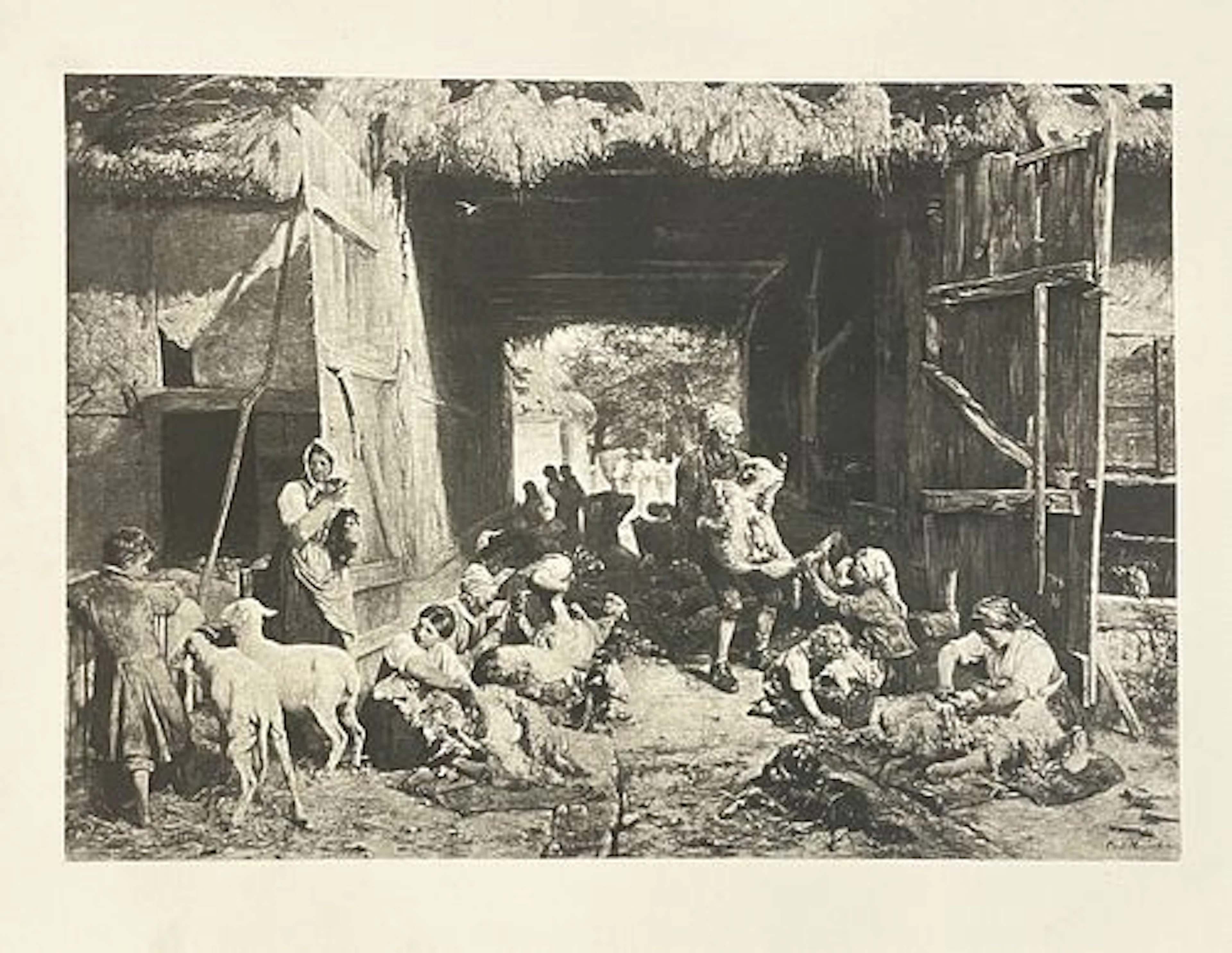 Paul Meyerheim - Untitled (Livestock)