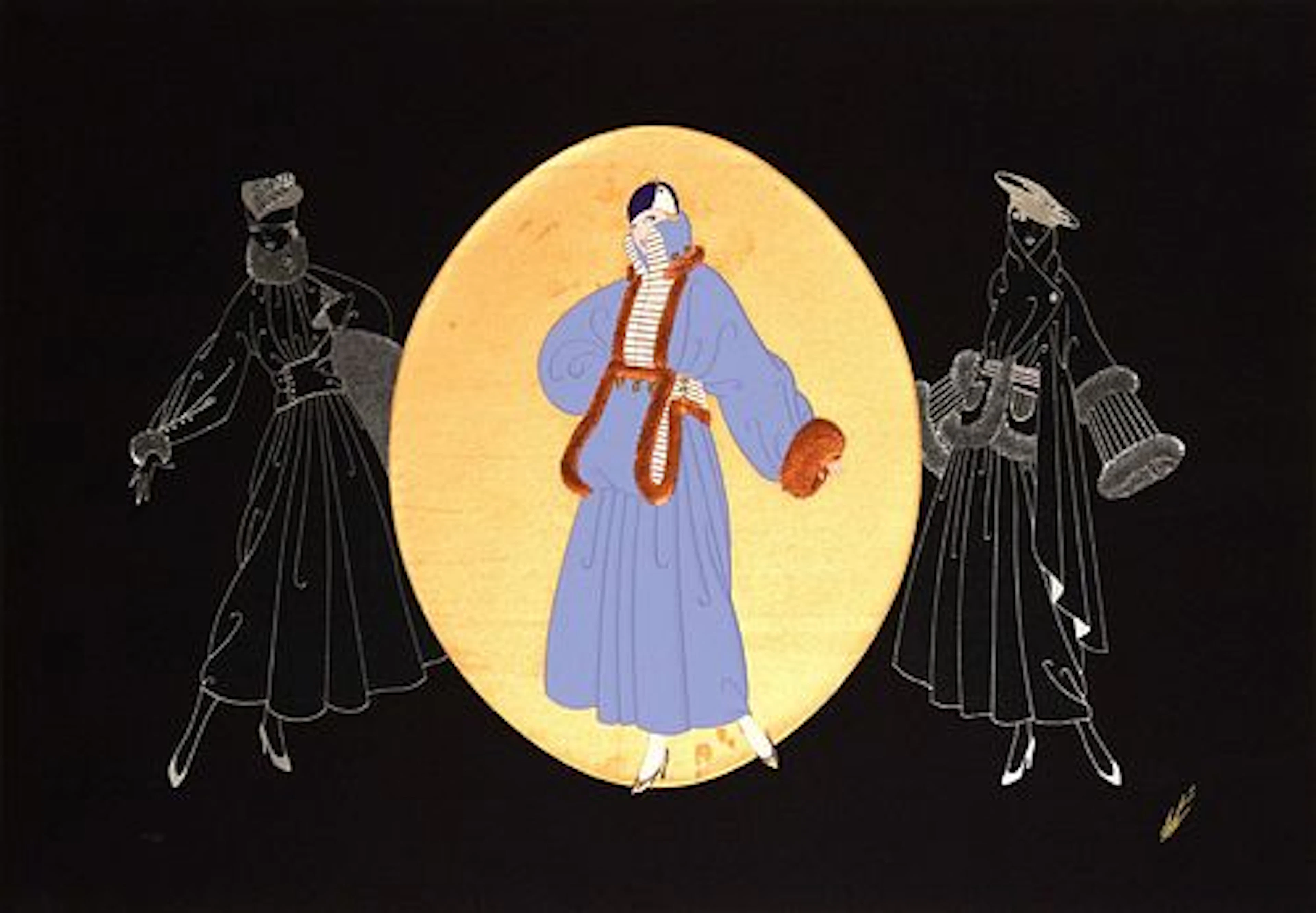Erte - Winter Promenade