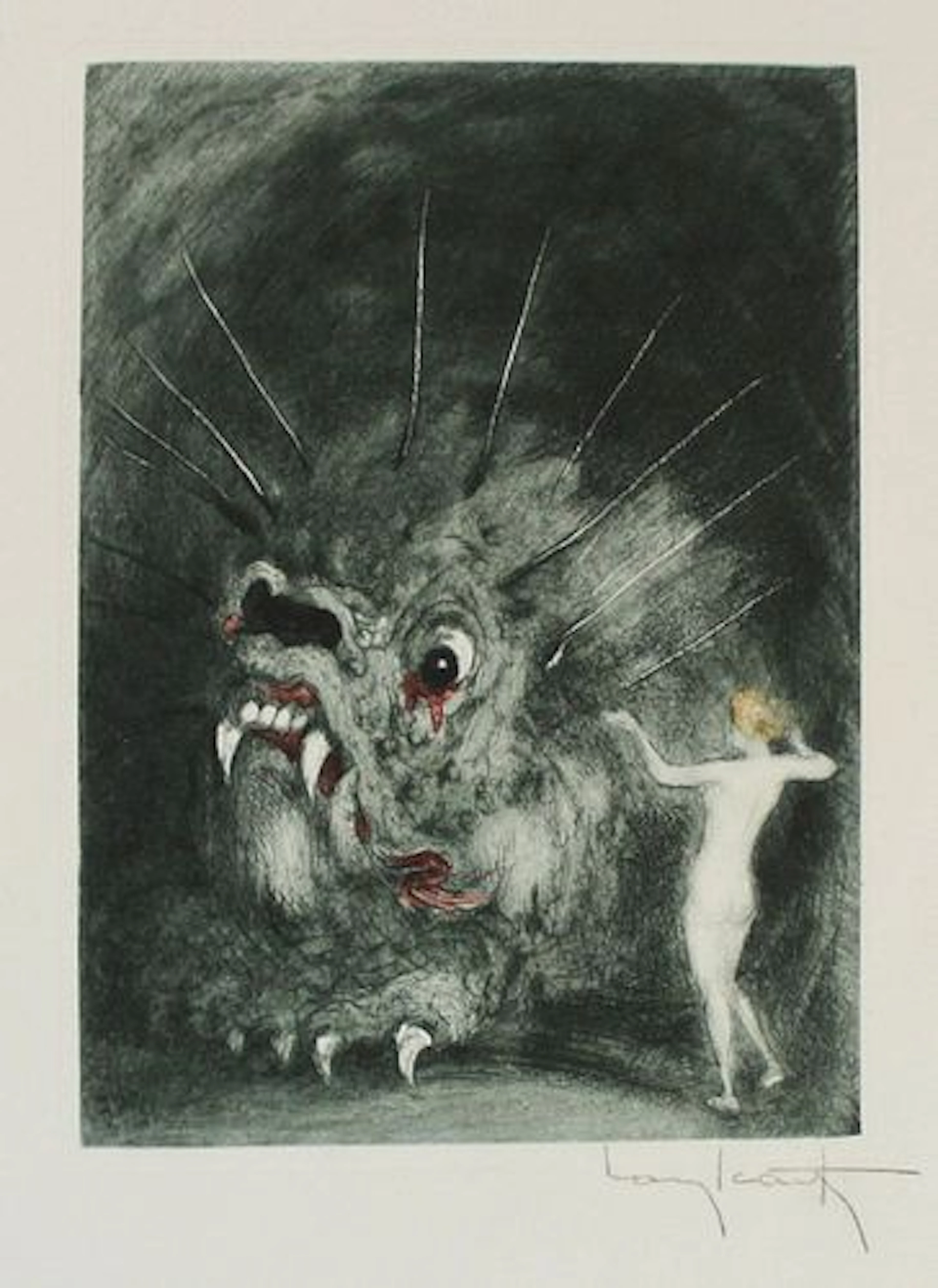 Louis Icart - Untitled IV from "Les Amours de Psyche de