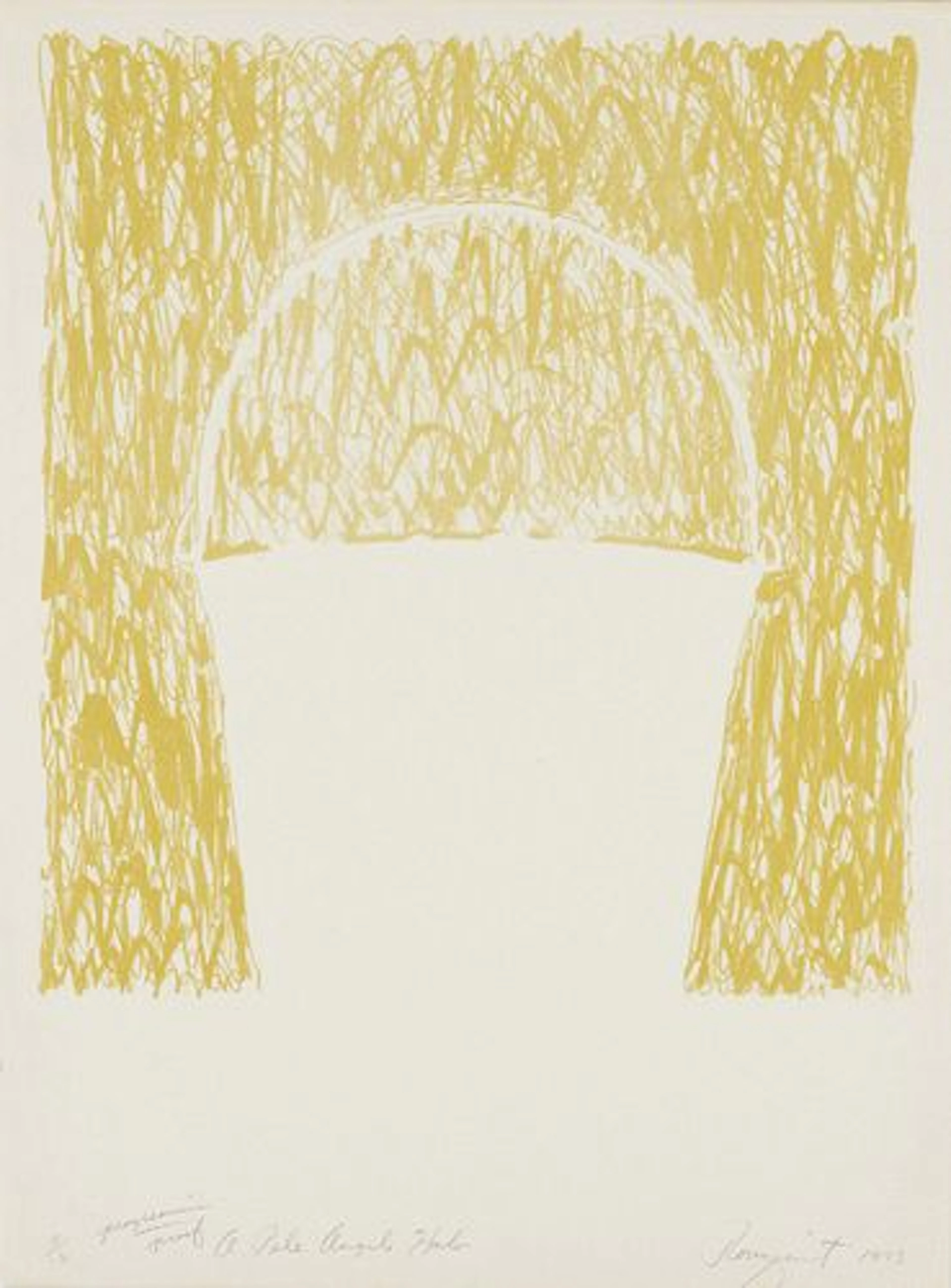 James Rosenquist - A Pale Angels Halo (Yellow)