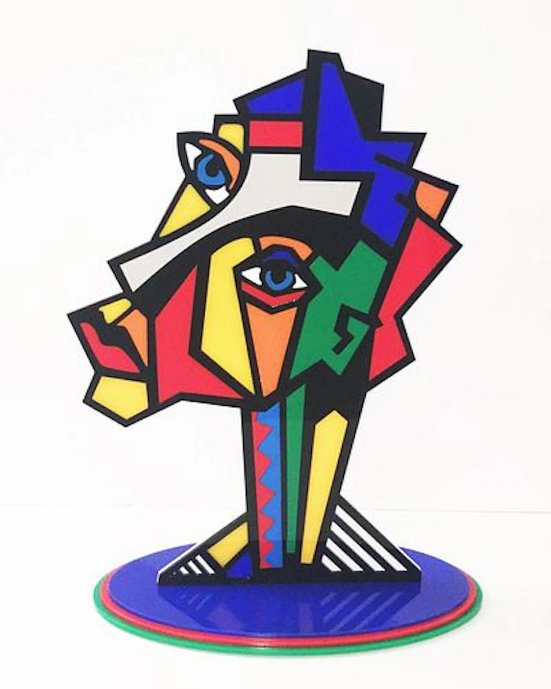 Mitch Mitchell AKA Mitch and the Machine - African Geometric Sculpture