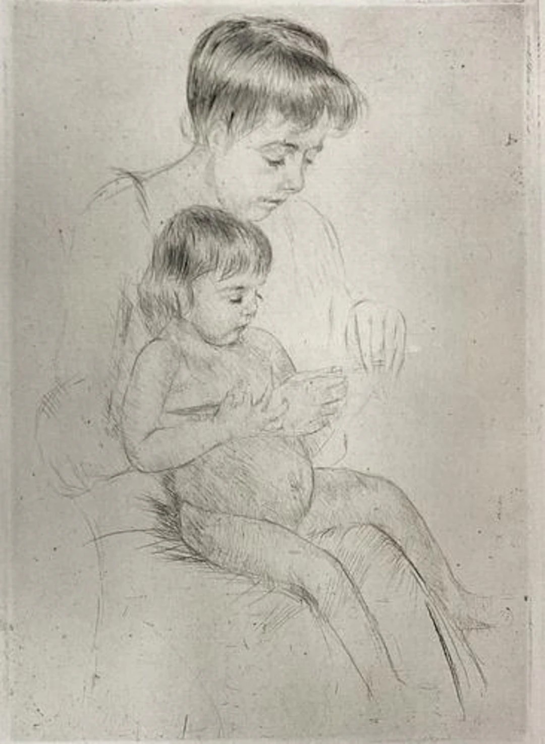 Mary Cassatt - The Manicure